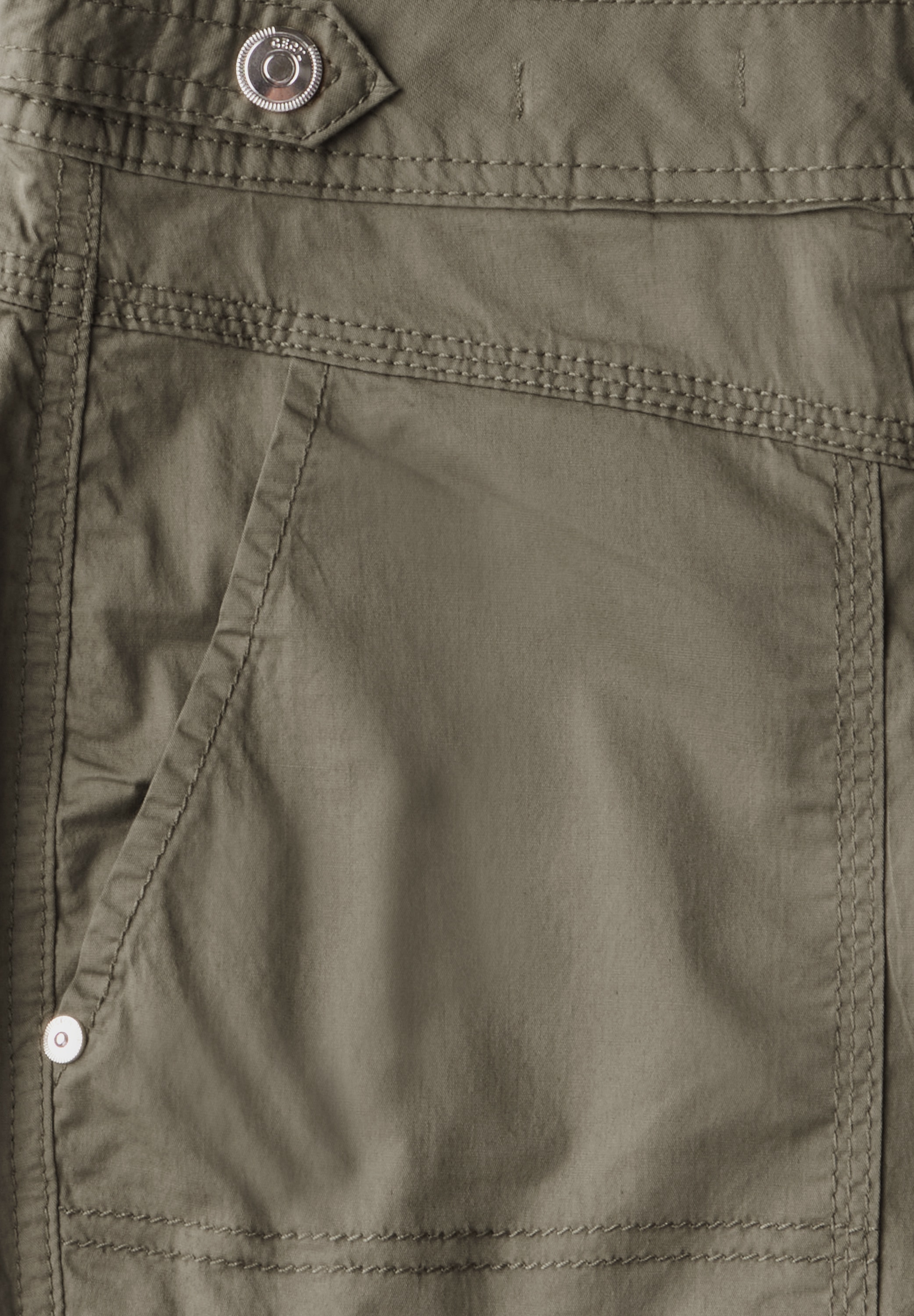 Cecil Caprihose »Style New York«, mit Knopfdetails am Bund