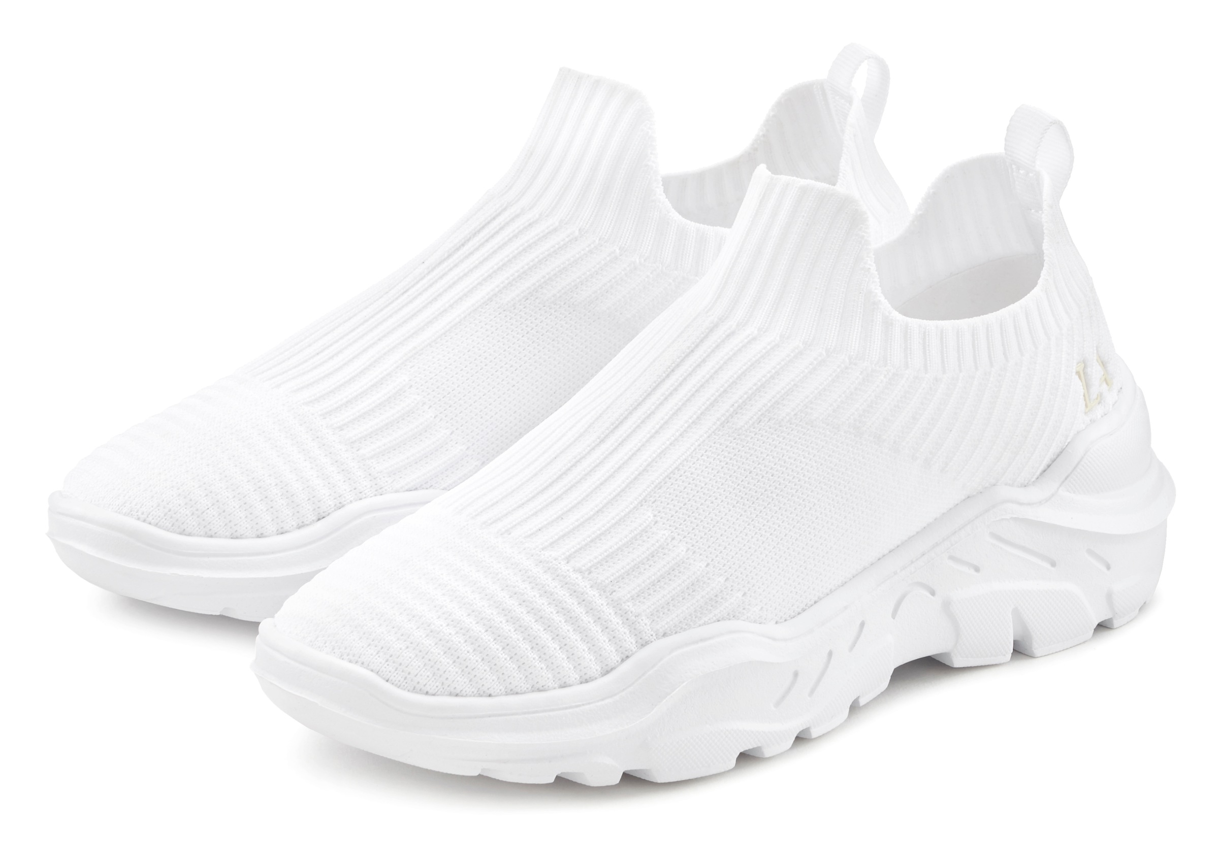 Image of LASCANA Sneaker "Slip-On-Sneaker," Halbschuh, Slipper, Freizeitschuh zum Reinschlüpfen VEGAN