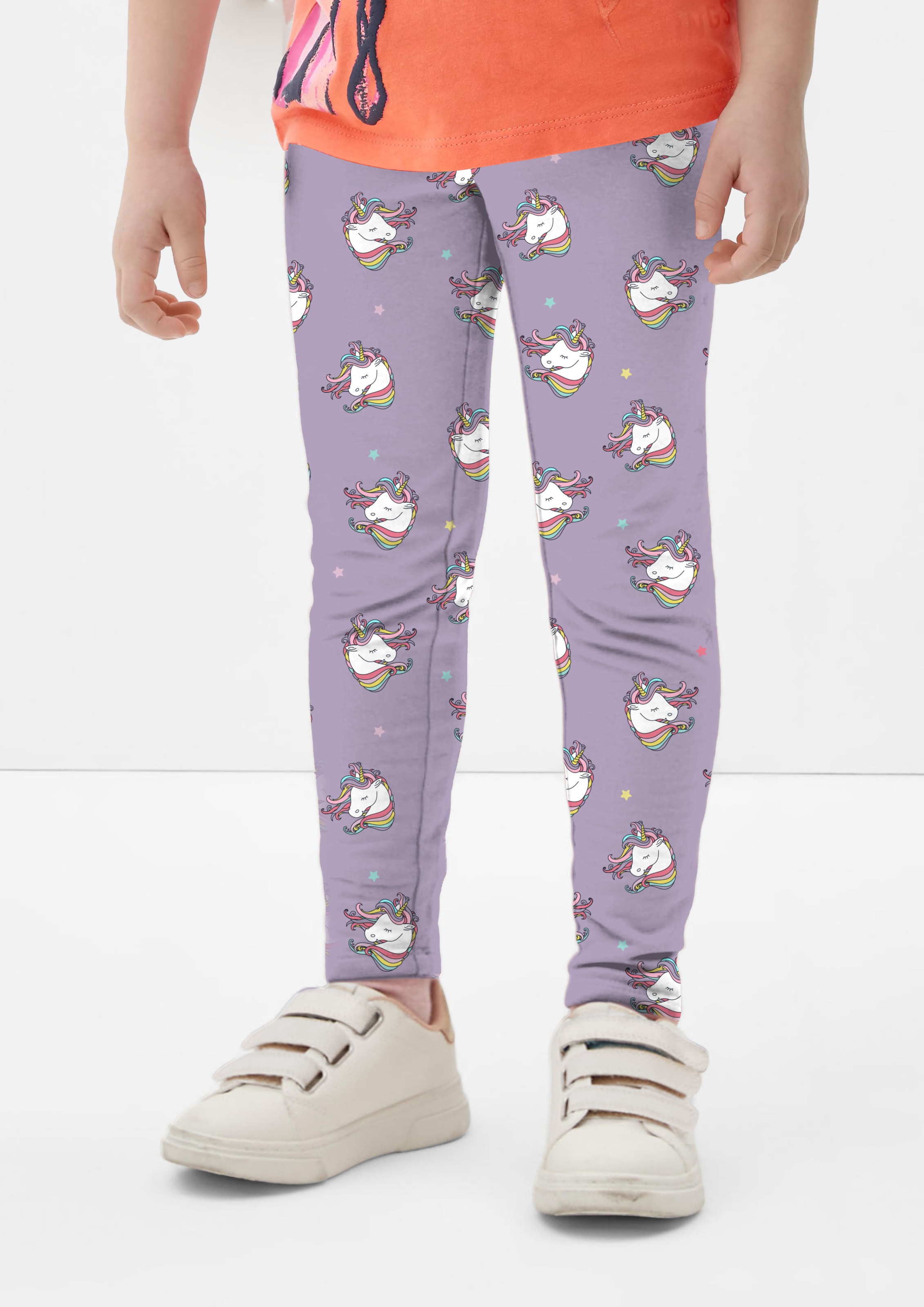 s.Oliver Junior Caprileggings, mit Minimal-Print