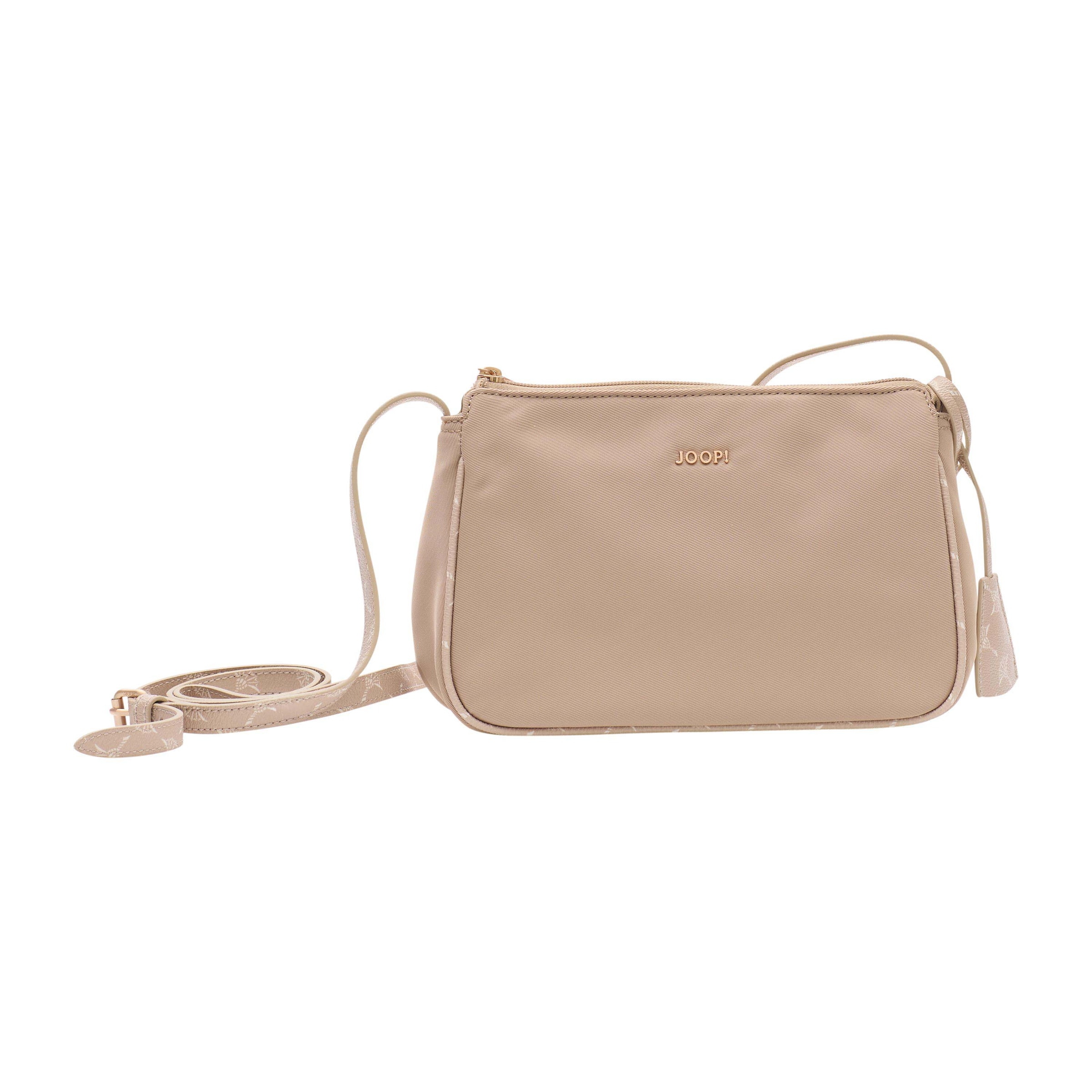 Image of JOOP Schultertasche "roma jasmina shoulderbag shz" Damen Henkeltasche, Handtasche, Umhängetasche mit Logoapplikation
