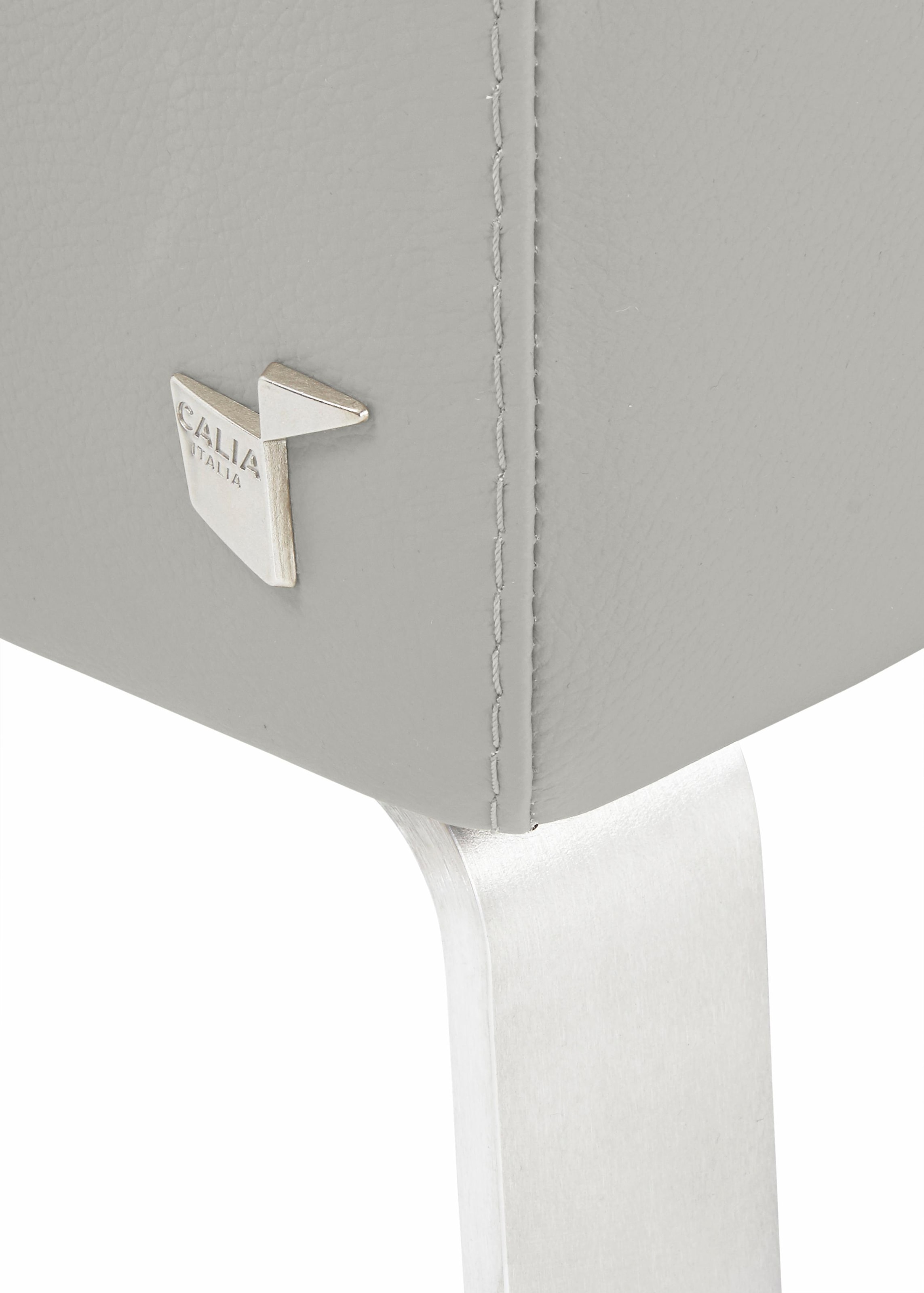 CALIA ITALIA 3-Sitzer »Simon, toller Sitzkomfort, italienisches Designsofa«, in zwei Lederqualitäten