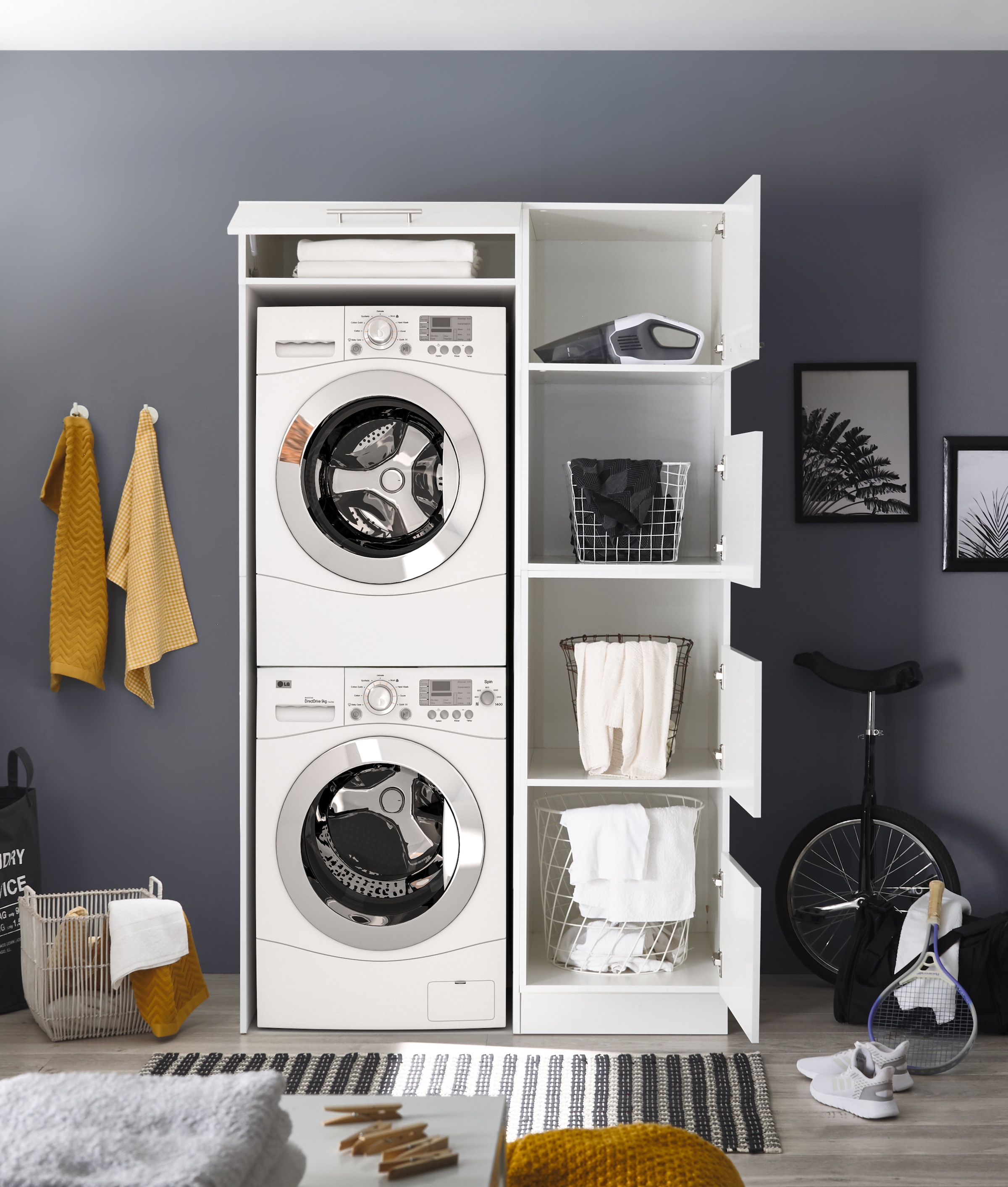 RESPEKTA Mehrzweckschrank-Set »Clara-Set 5« Set, Schrankelemente einzeln erhältlich, 2 Stk. tlg.