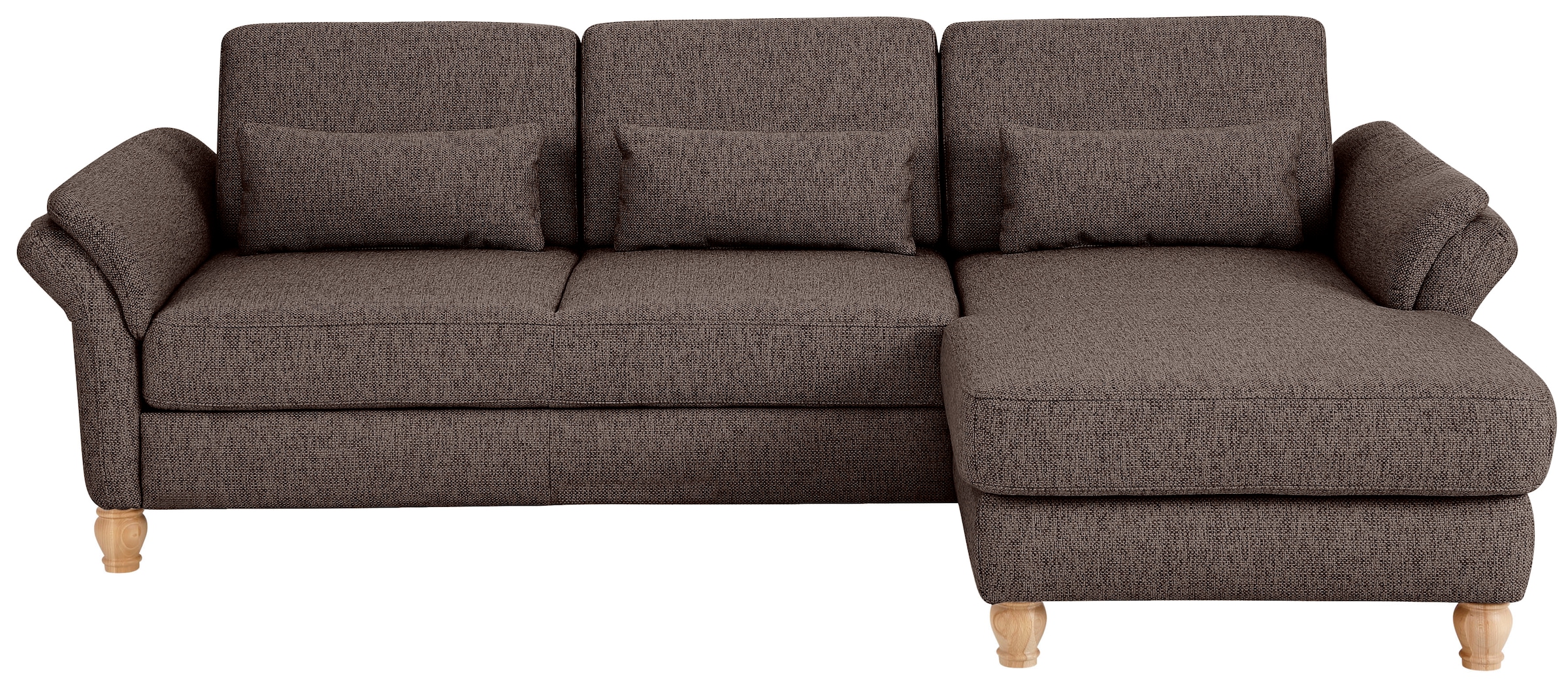 Image of Home affaire Ecksofa "Palace L-Form" incl. Sitztiefenverstellung, wahlweise mit Schlaffunktion und Stauraum