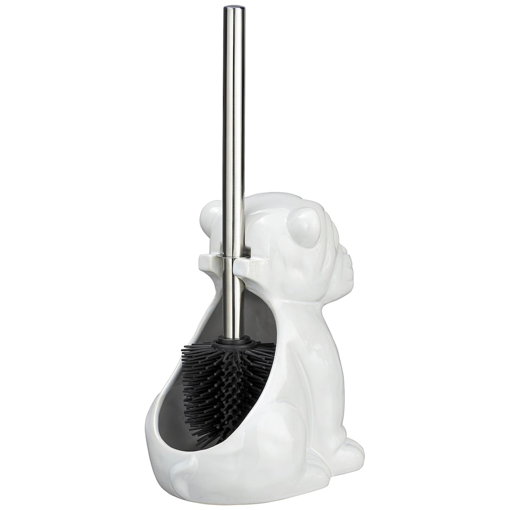 WENKO WC-Garnitur »Bulldog Weiss«, 1 St., aus Keramik