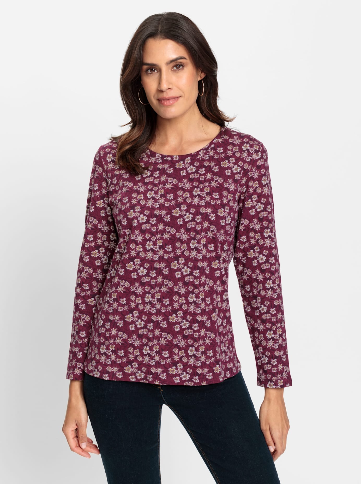 Inspirationen Print-Shirt »Shirt«, (1 tlg.)