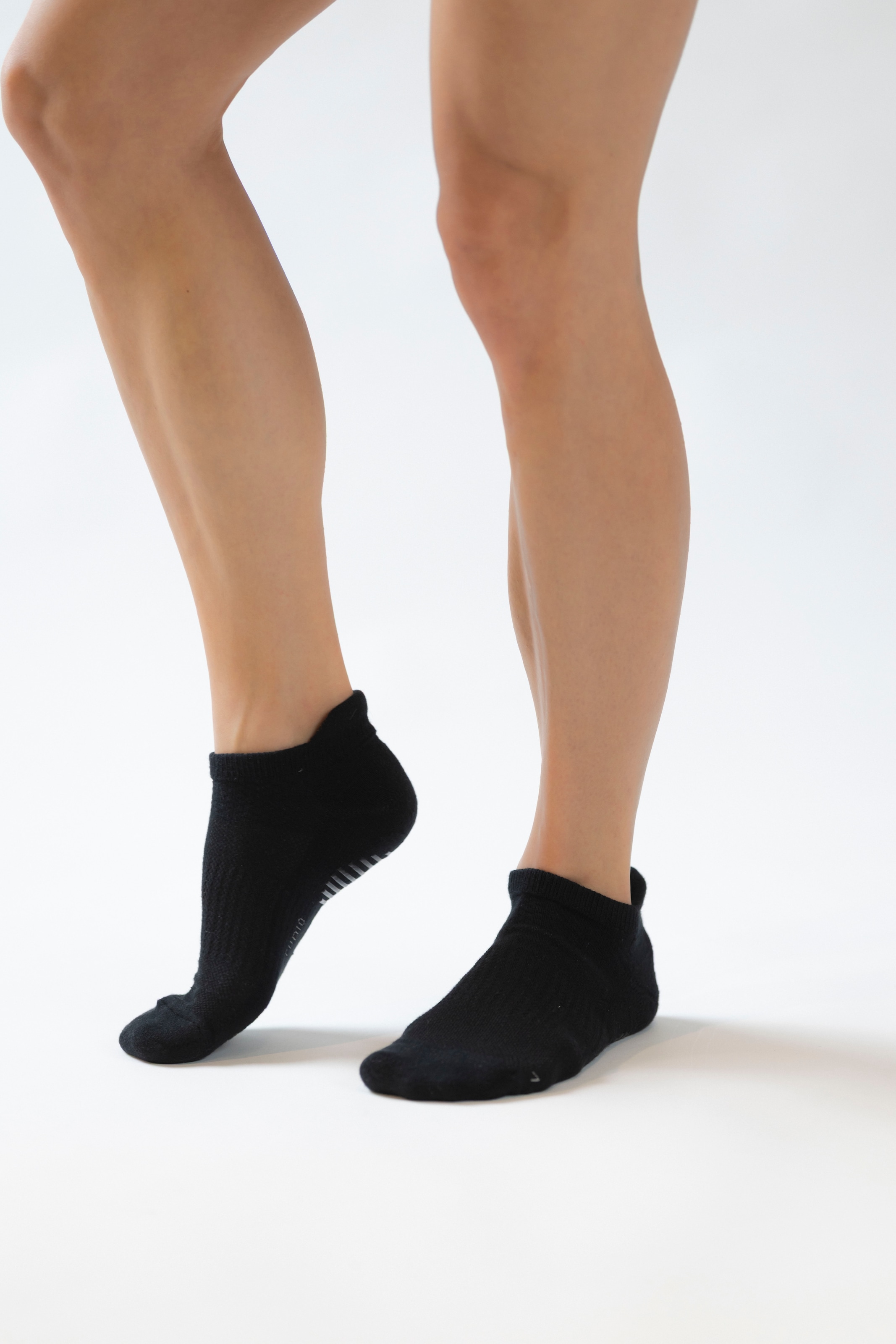 Camano Chaussettes de baskets 3 Paar,  ABS-Print auf der Sohle