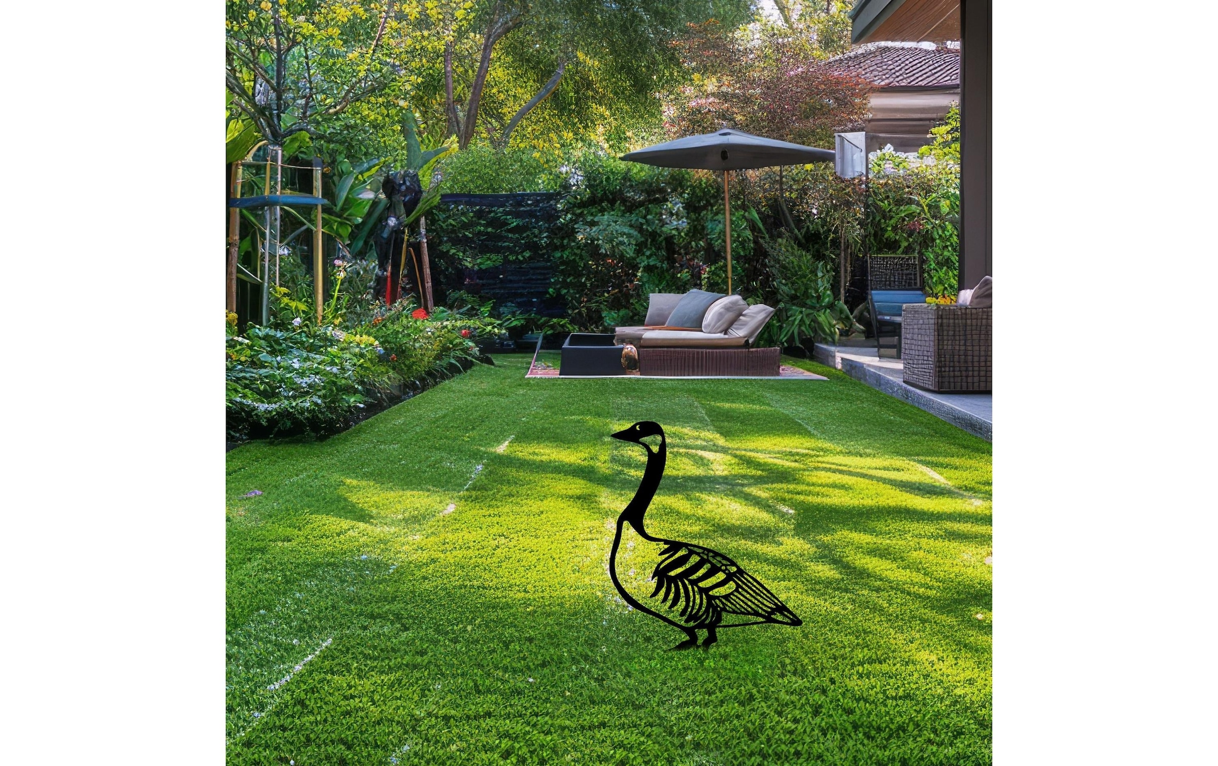 Gartenstecker »Wallxpert Ente«