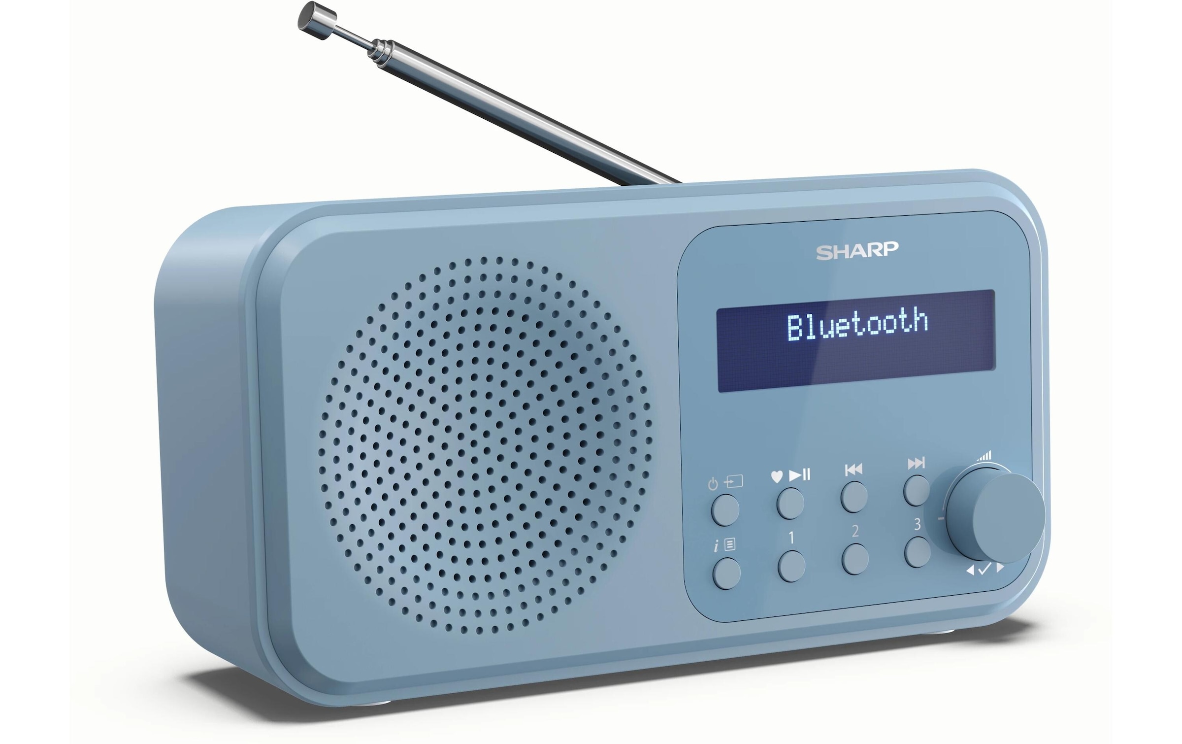 Sharp Digitalradio (DAB+) »DAB+ Radio DR-P420 – Blau«, (Digitalradio (DAB+)-FM-Tuner)
