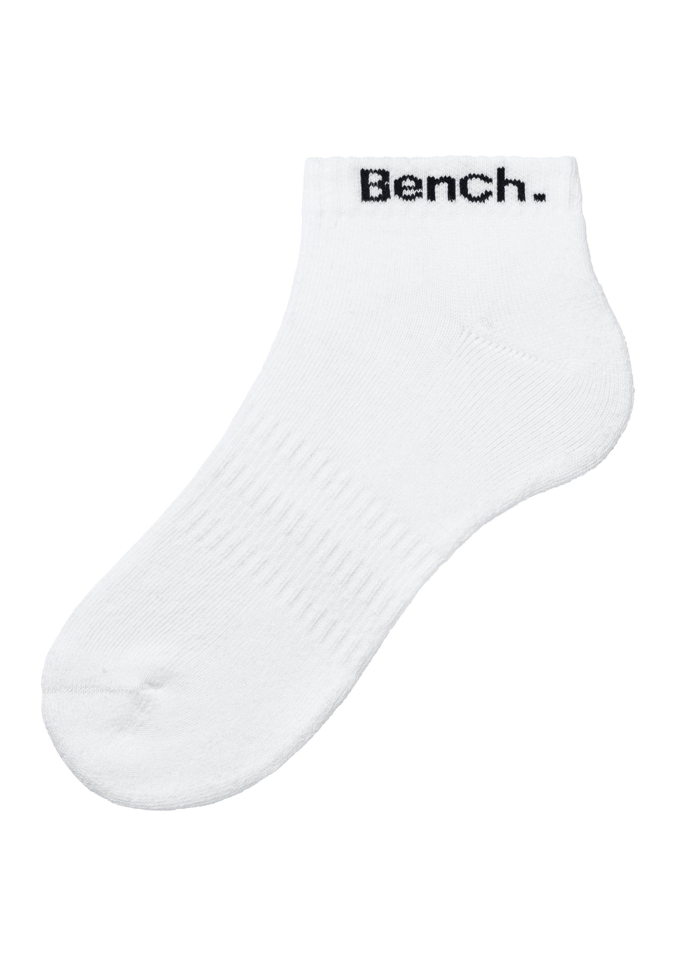 Bench. Sportsocken, (Packung), Tennis Kurzsocken mit Halbfussfrottee