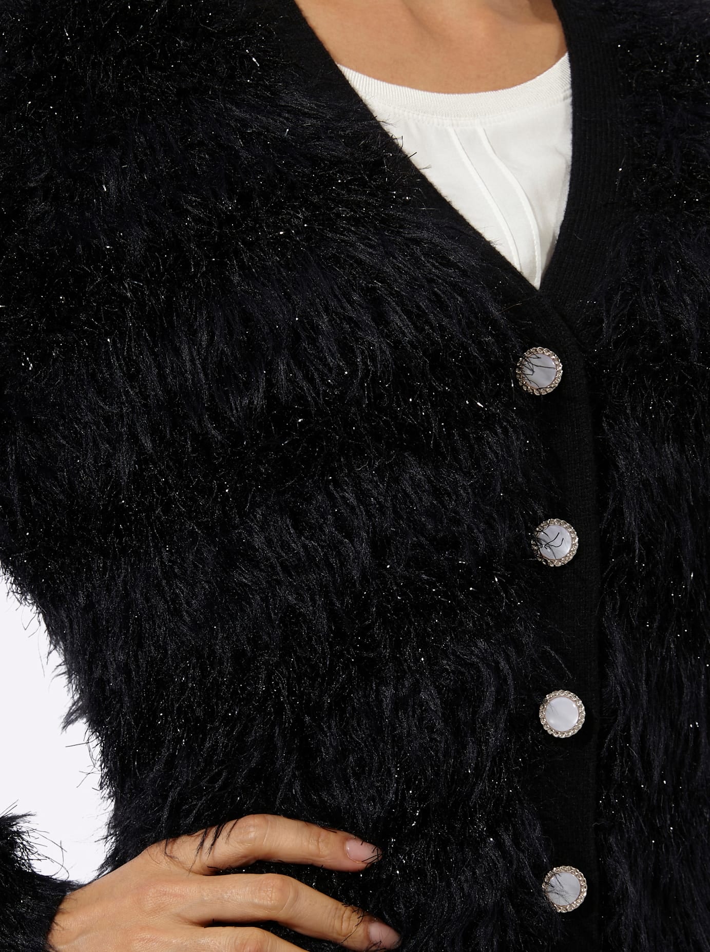 creation L Veste en tricot