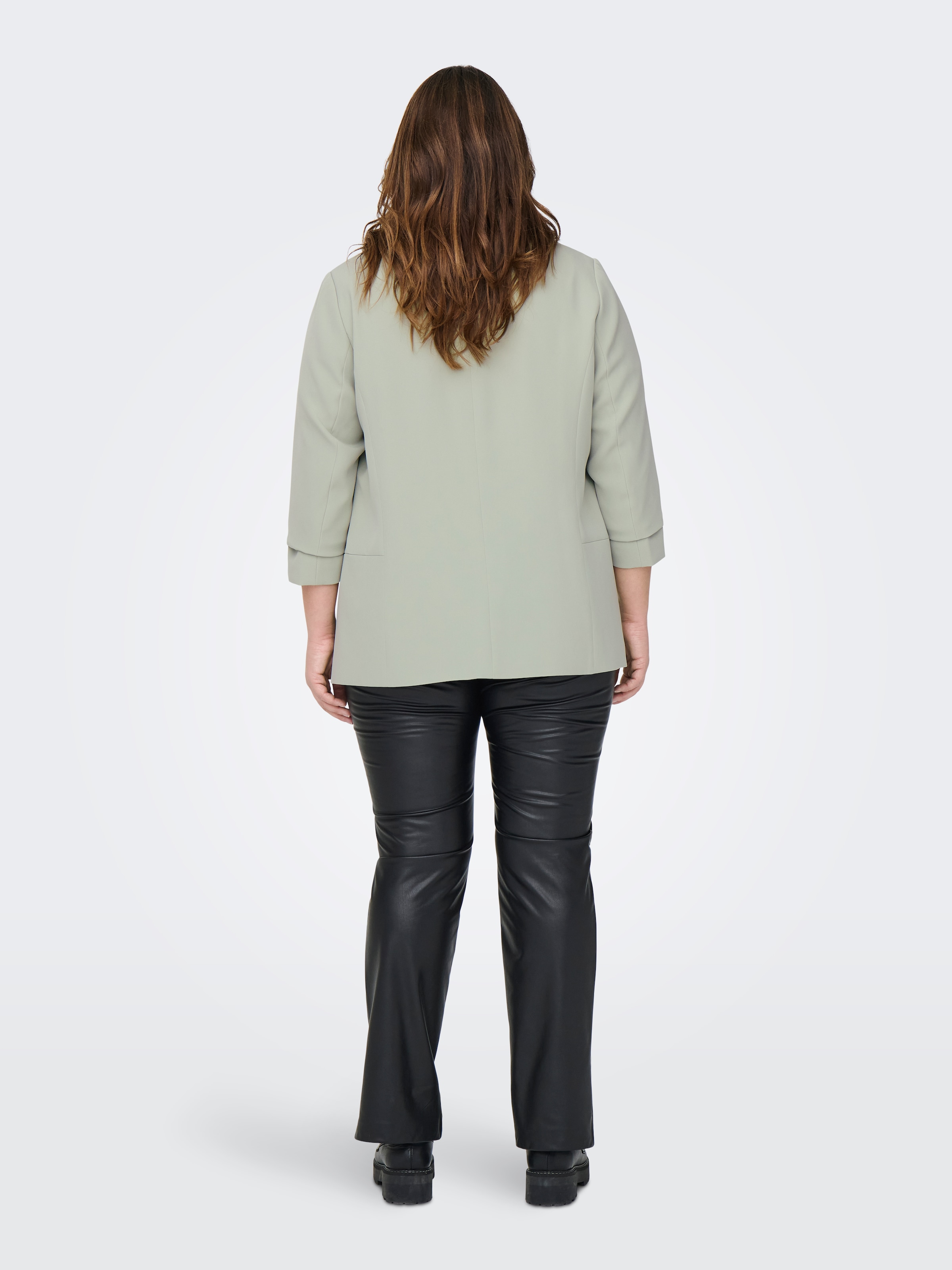 ONLY CARMAKOMA Kurzblazer »CARELLY 3/4 LIFE BLAZER WVN« Kunstfaser mit Stretch