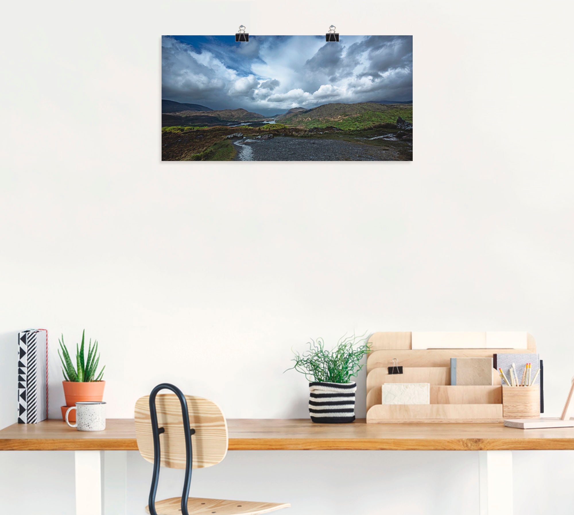 Artland Poster »Irland - Natur pur«, Europa, (1 St.), als Leinwandbild, Wandaufkleber oder Poster in versch. Grössen