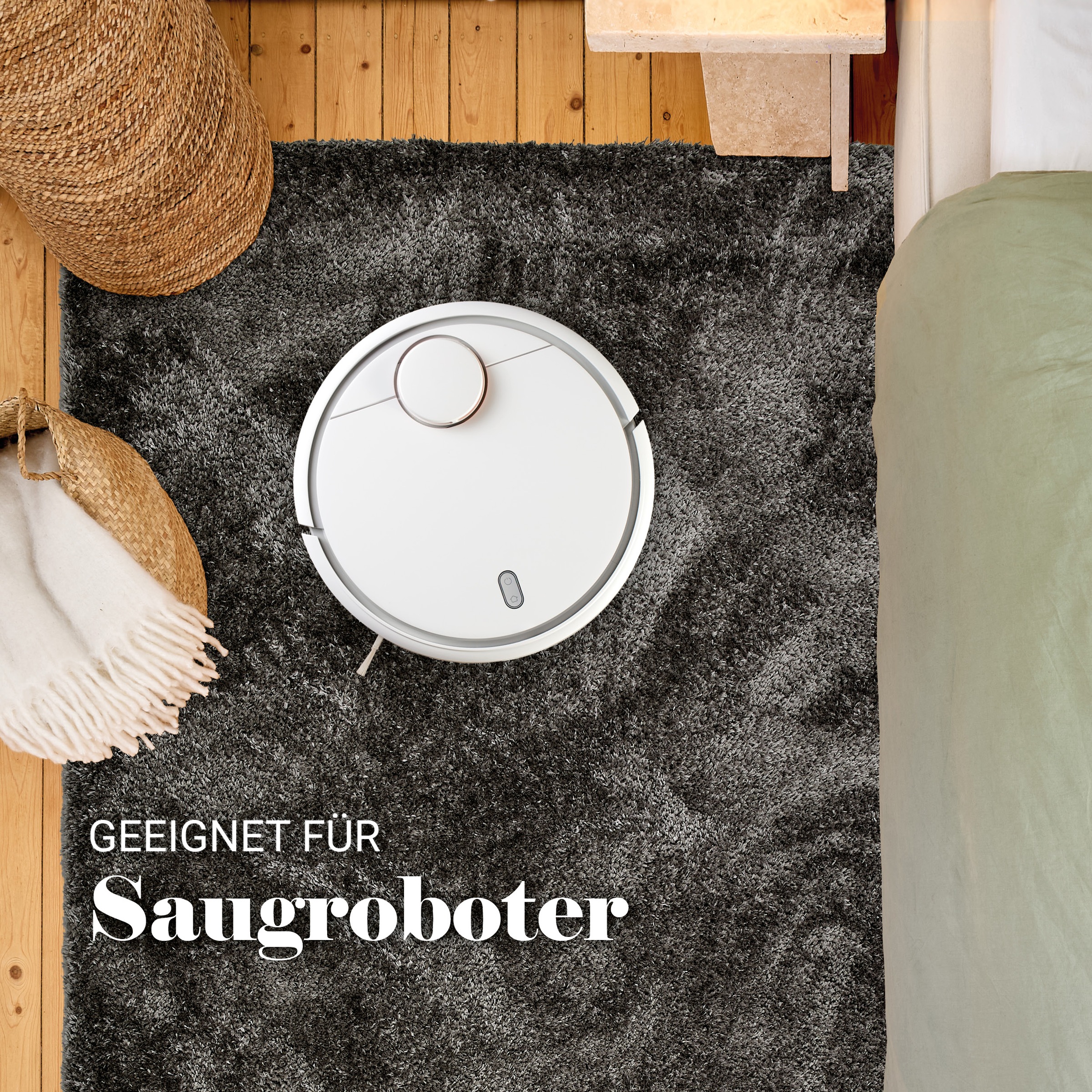 ASTRA Hochflor-Teppich »Paulie 250« rechteckig 25 mm Höhe weicher Langflor, Shaggy, Wohnzimmer, Schlafzimmer