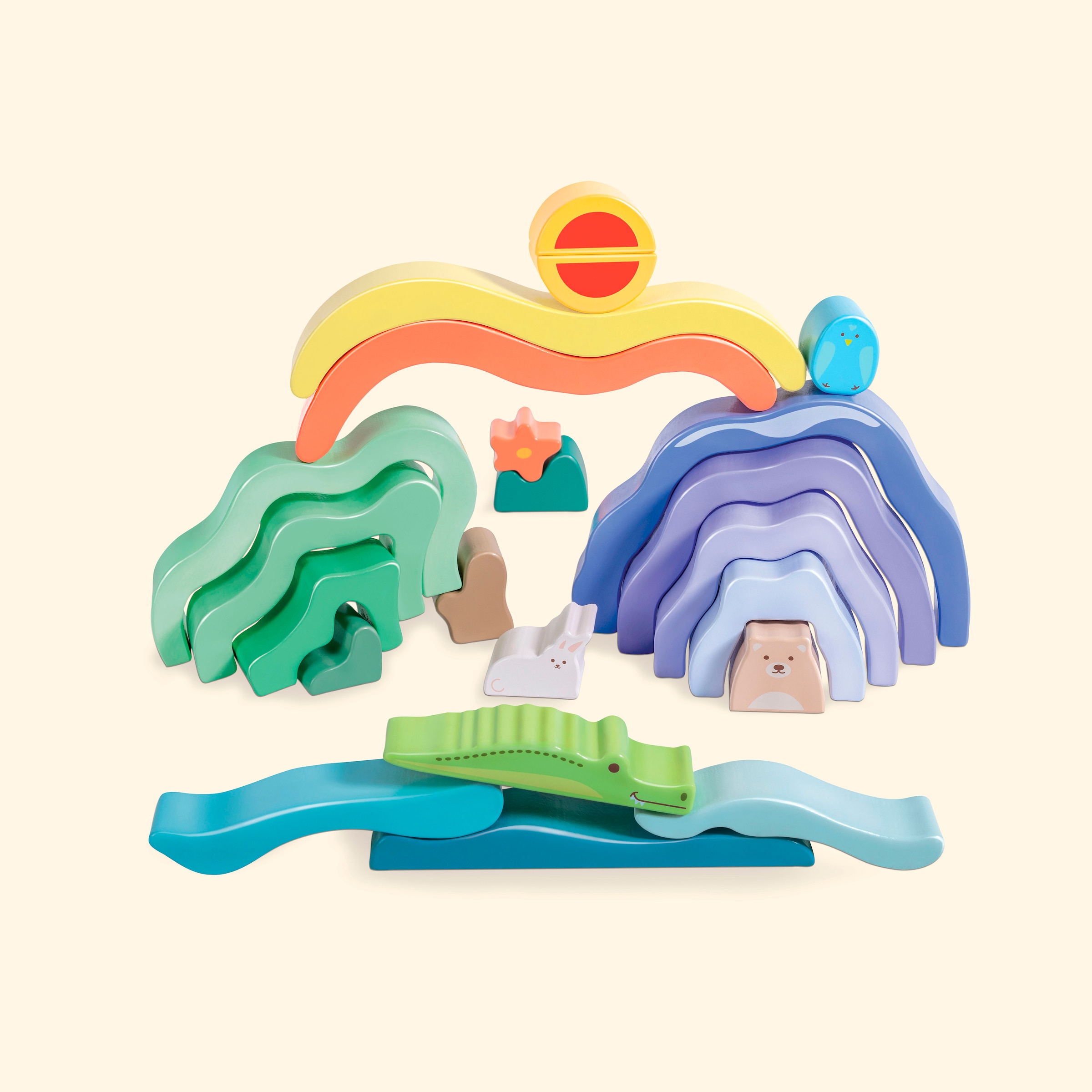 Hape Briques de jeu »Landschaftsbausteine«
