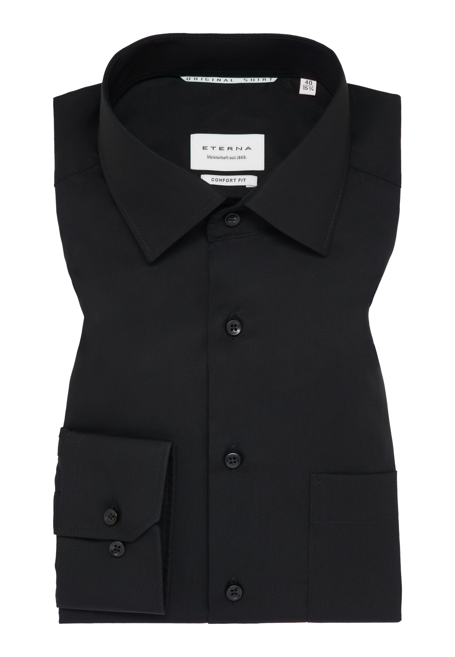 Eterna Langarmhemd »COMFORT FIT«, NON IRON (bügelfrei)