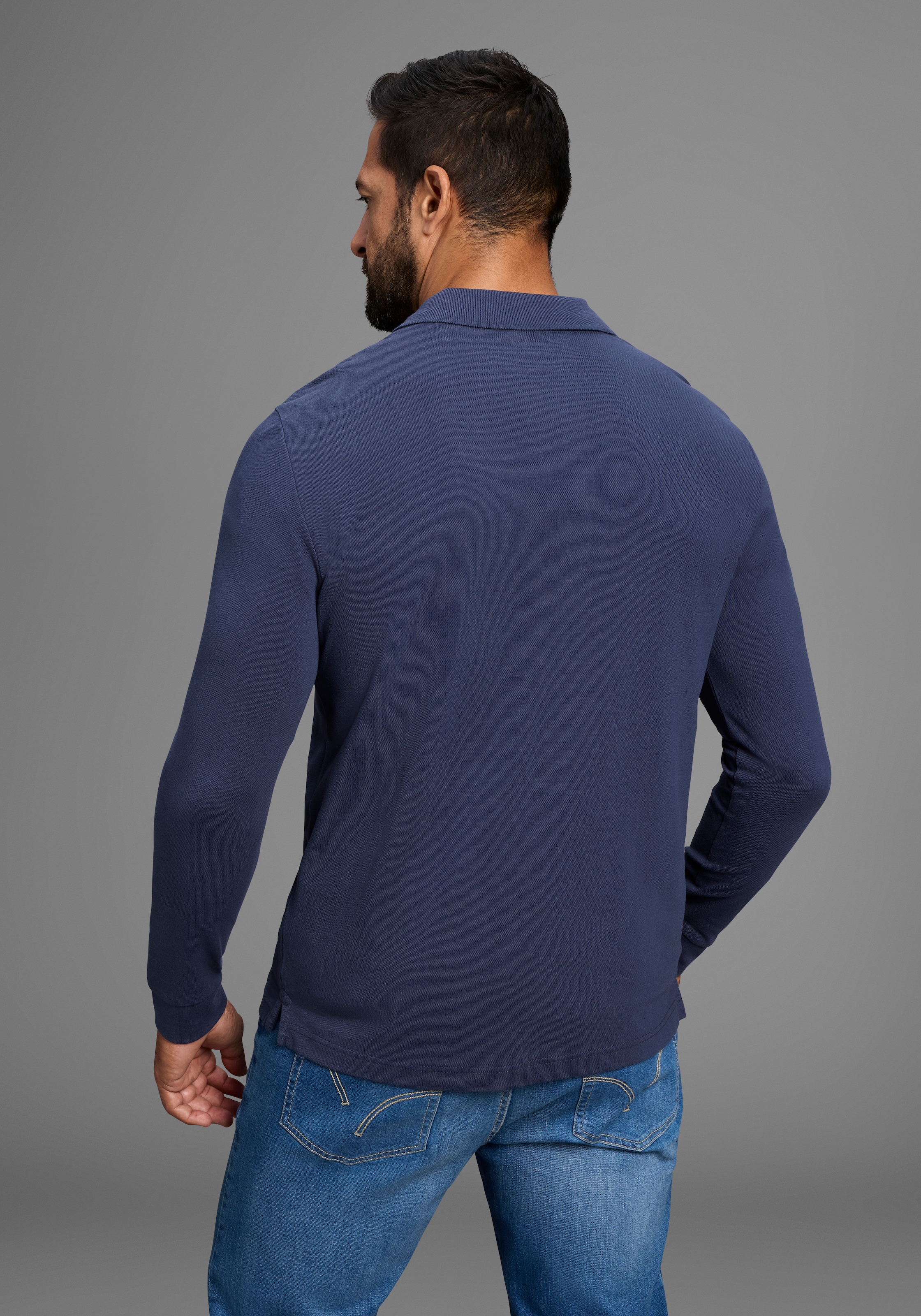 Man's World Poloshirt, in Pique´ Qualität