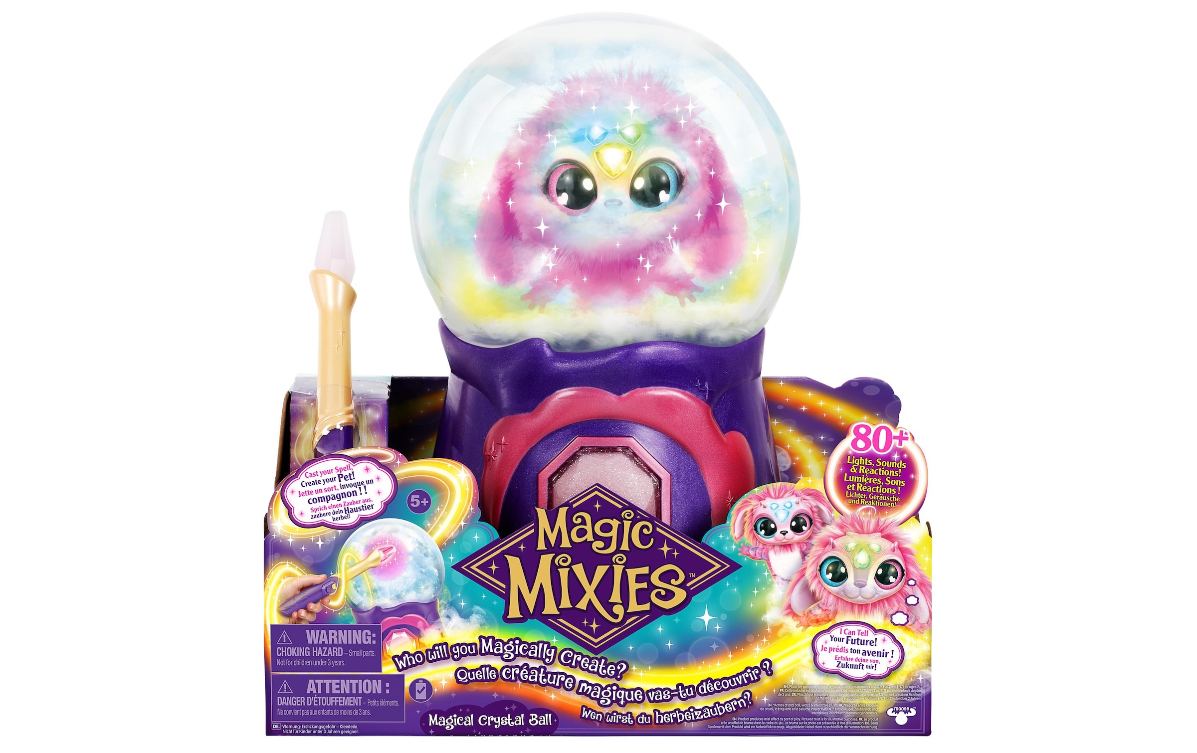 Moose Spielfigur »Mixies Kristallkugel pink«