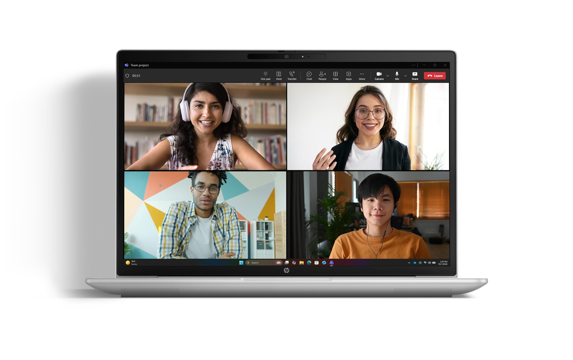 HP Business-Notebook »ProBook 4 G2i DX9R5ET« / 14 ″ Intel Core 7 512 GB SSD Integrierte NPU (Neural Processing Unit)
