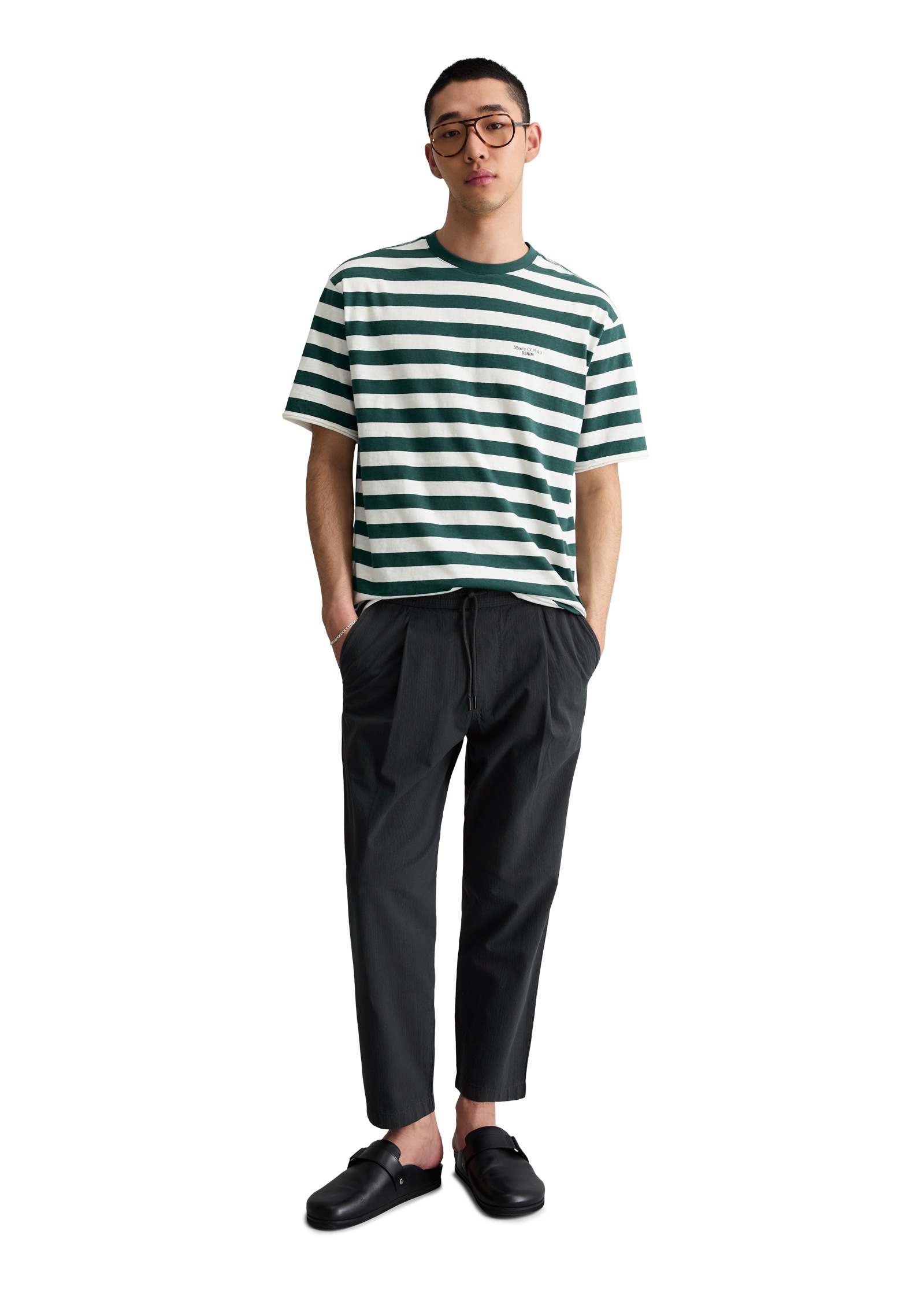 Marc O'Polo DENIM T-shirt relaxed aus softer Bio-Baumwolle
