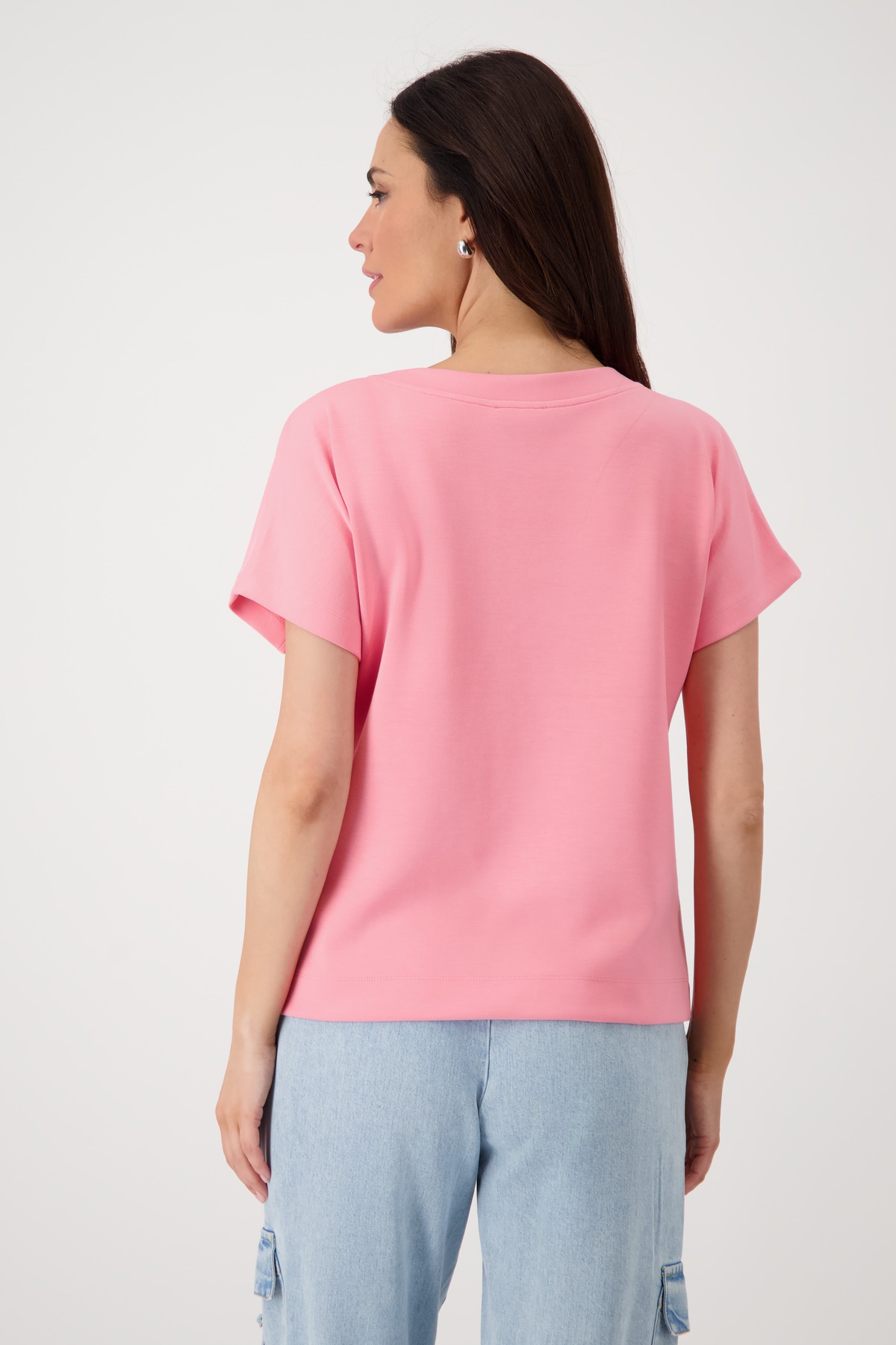 Monari Sweatshirt »Sweatshirt Basic Kette«, Mit Rundhalsausschnitt