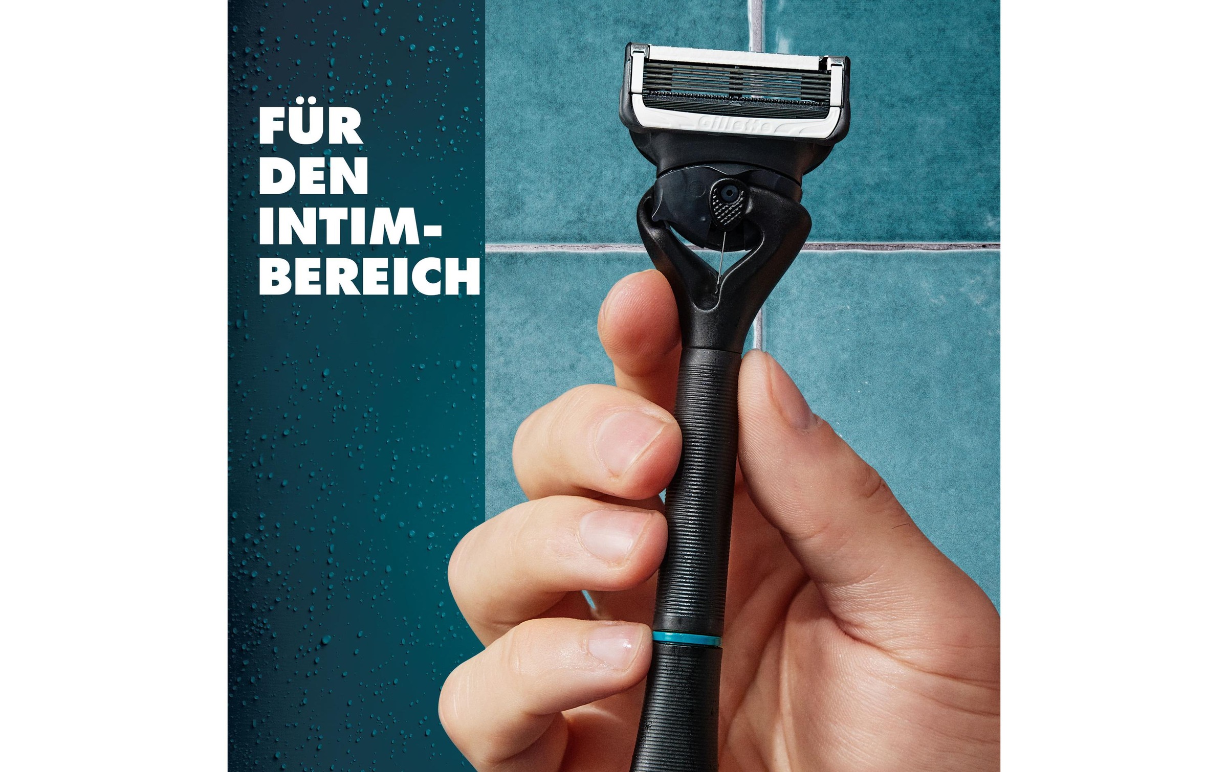 Gillette Körperrasierer »Intimate + 2 Klingen mit Halterung«