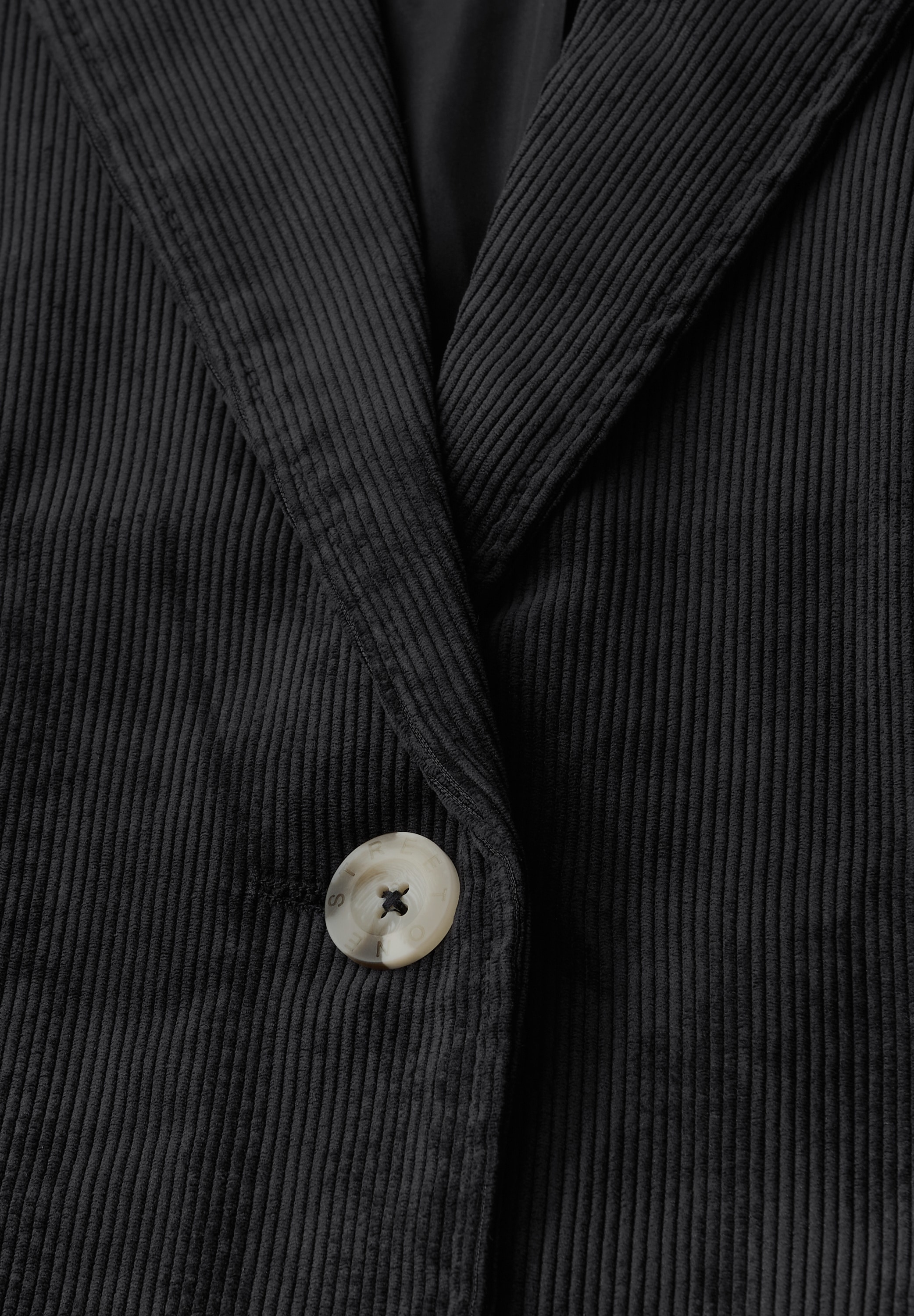 STREET ONE Kurzblazer mit Reverskragen und aus Cord