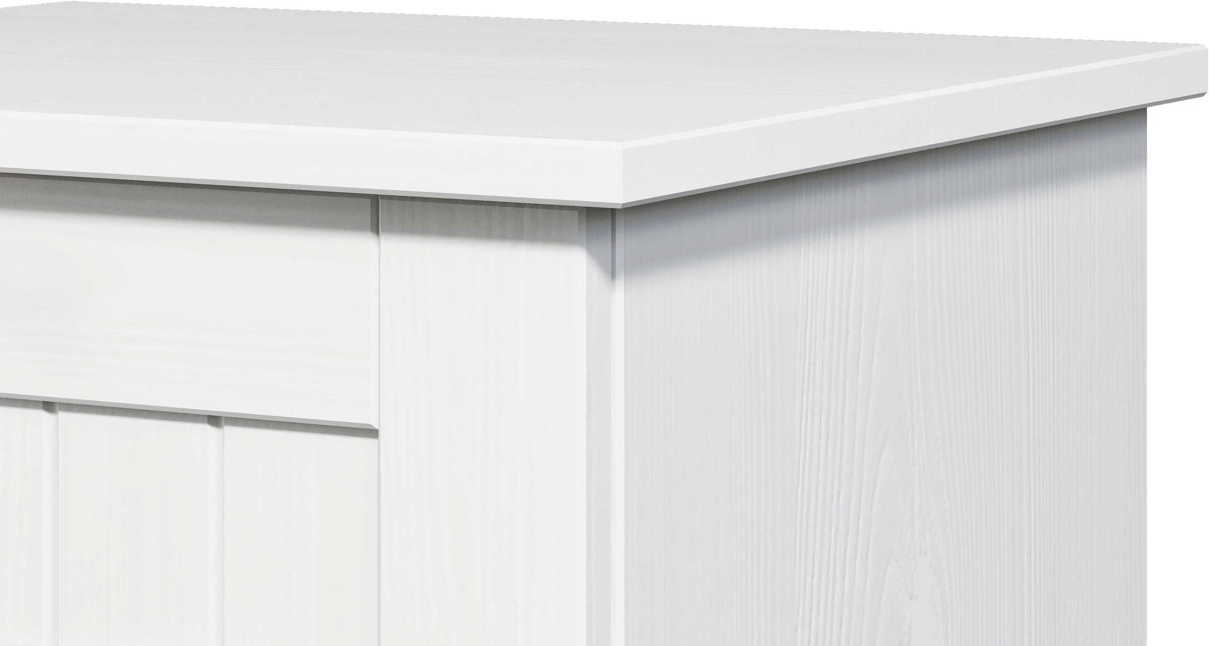 GOODproduct Armoire vestiaire »Juventus« 1 cuis tlg. en pin massif, largeur 67 cm, avec tringle à vêtements