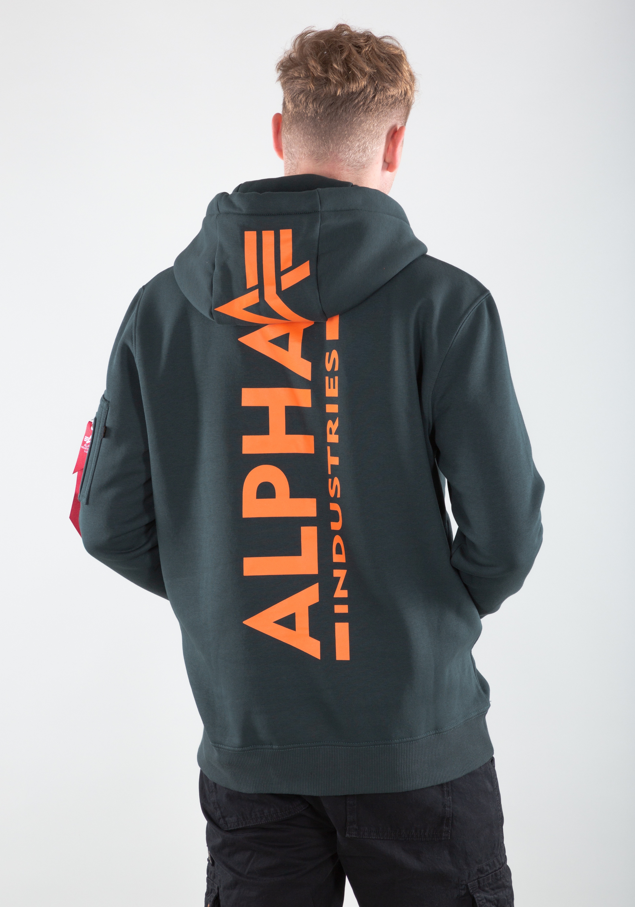 Alpha Industries Hoodie »Backprint Hoodie  Kapuzensweatshirt«
