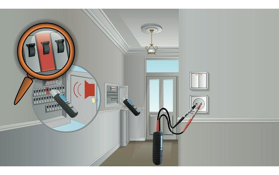 Lasermessgerät »Laserliner CableTracer Pro«