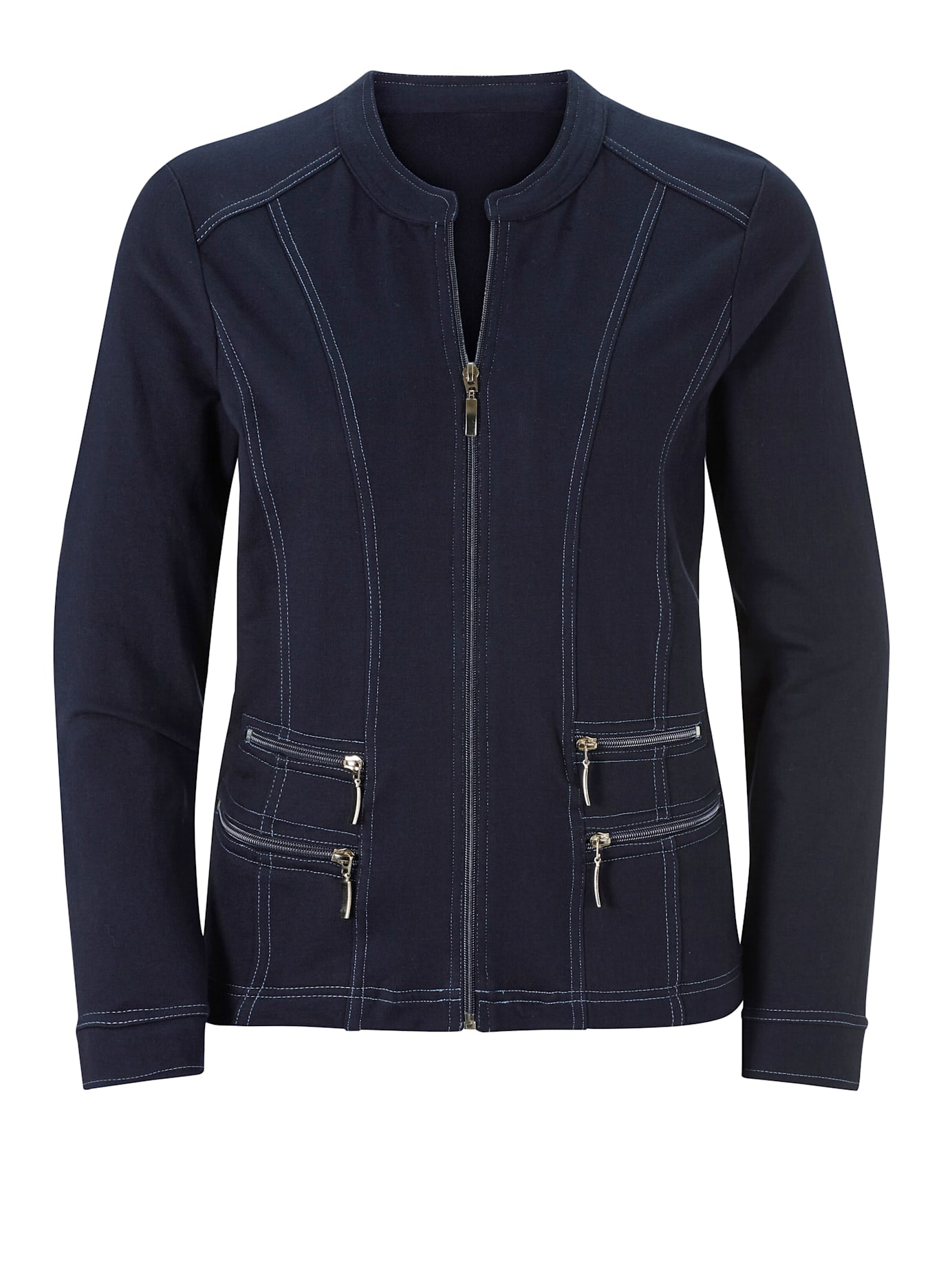 Casual Looks Shirtjacke »Shirtjacke«, (1 tlg.)