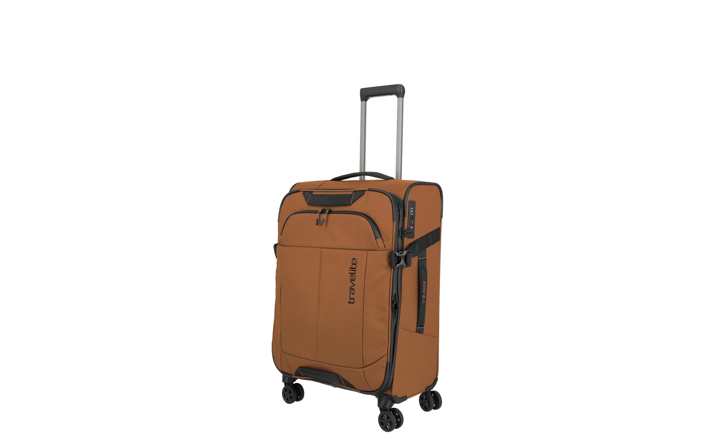 travelite Valise »travelite BRIIZE Trolley M exp. erweiterbar 67 l « 67 l 4 Rollen