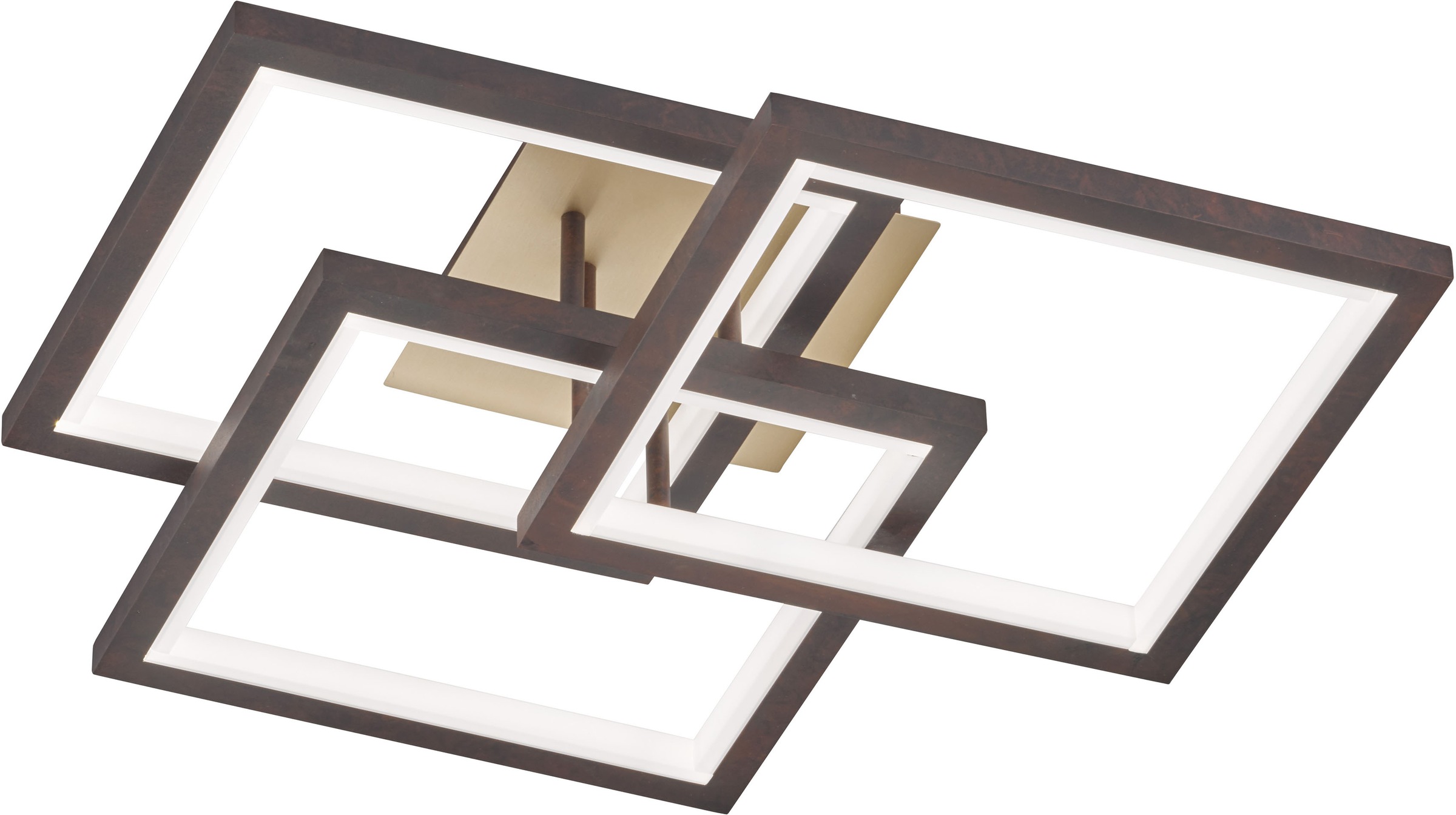 Image of WOFI LED Deckenleuchte »Deckenleuchte Muriel 3flg«, LED-Modul, 1 St., Warmweiss, zeitlos bei Ackermann Versand Schweiz