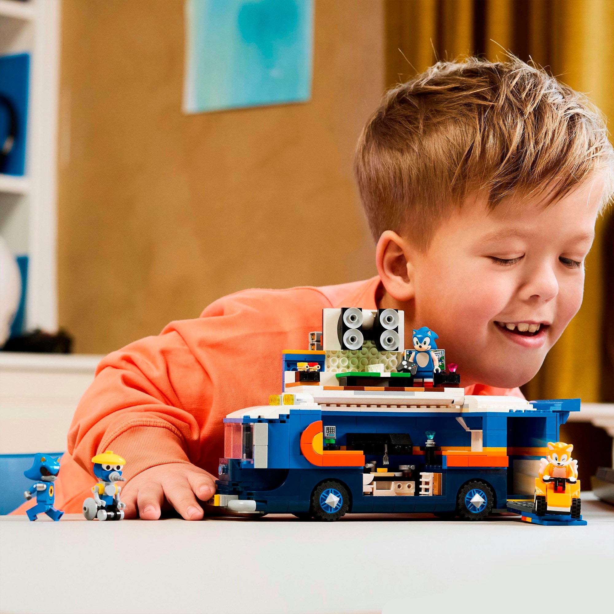 LEGO® Pions de construction »Team Sonics Kommando-Truck (77006), LEGO Sonic« fabriqué en Europe