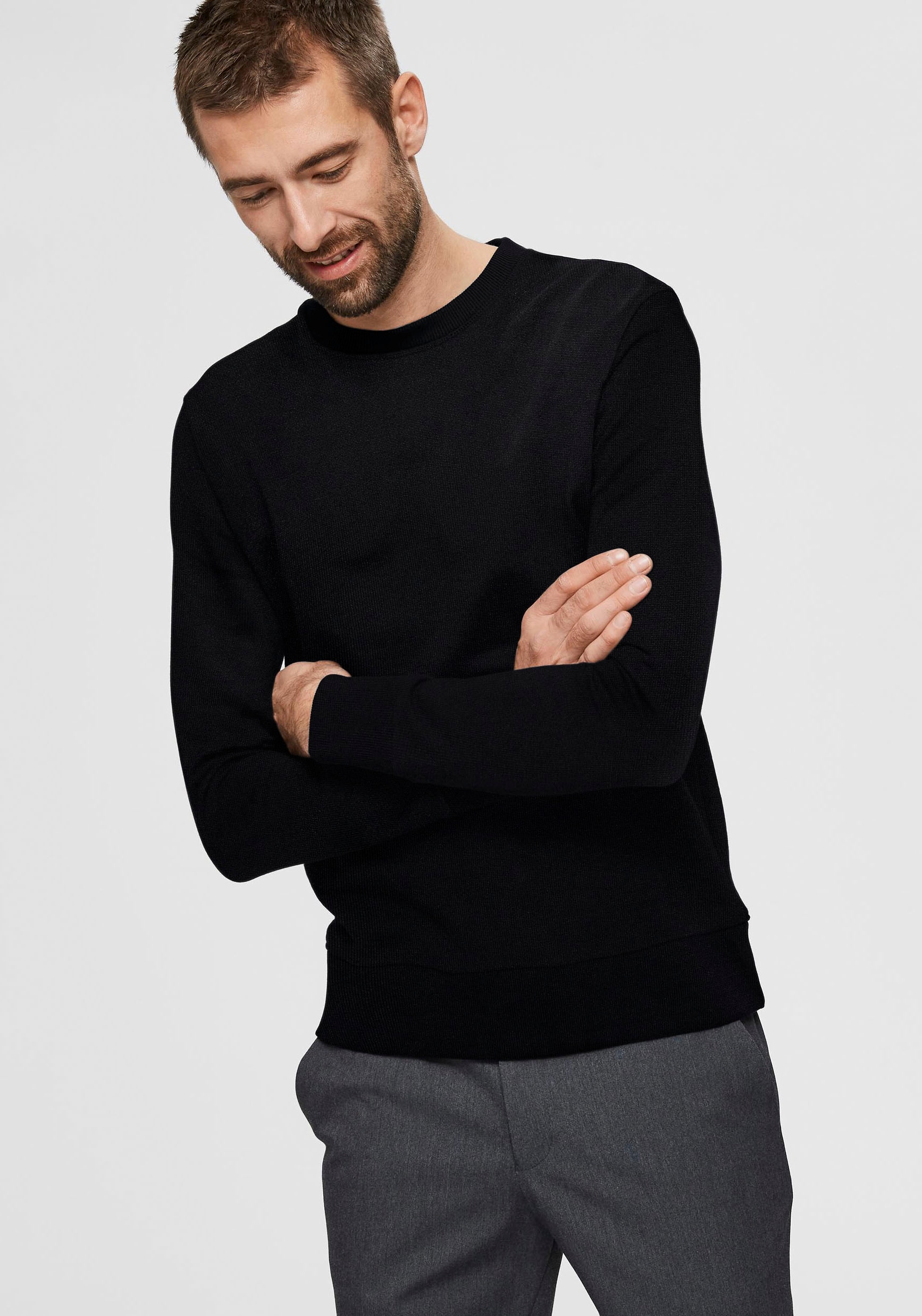 ONLY & SONS Rundhalspullover »WYLER LIFE CREW KNIT«