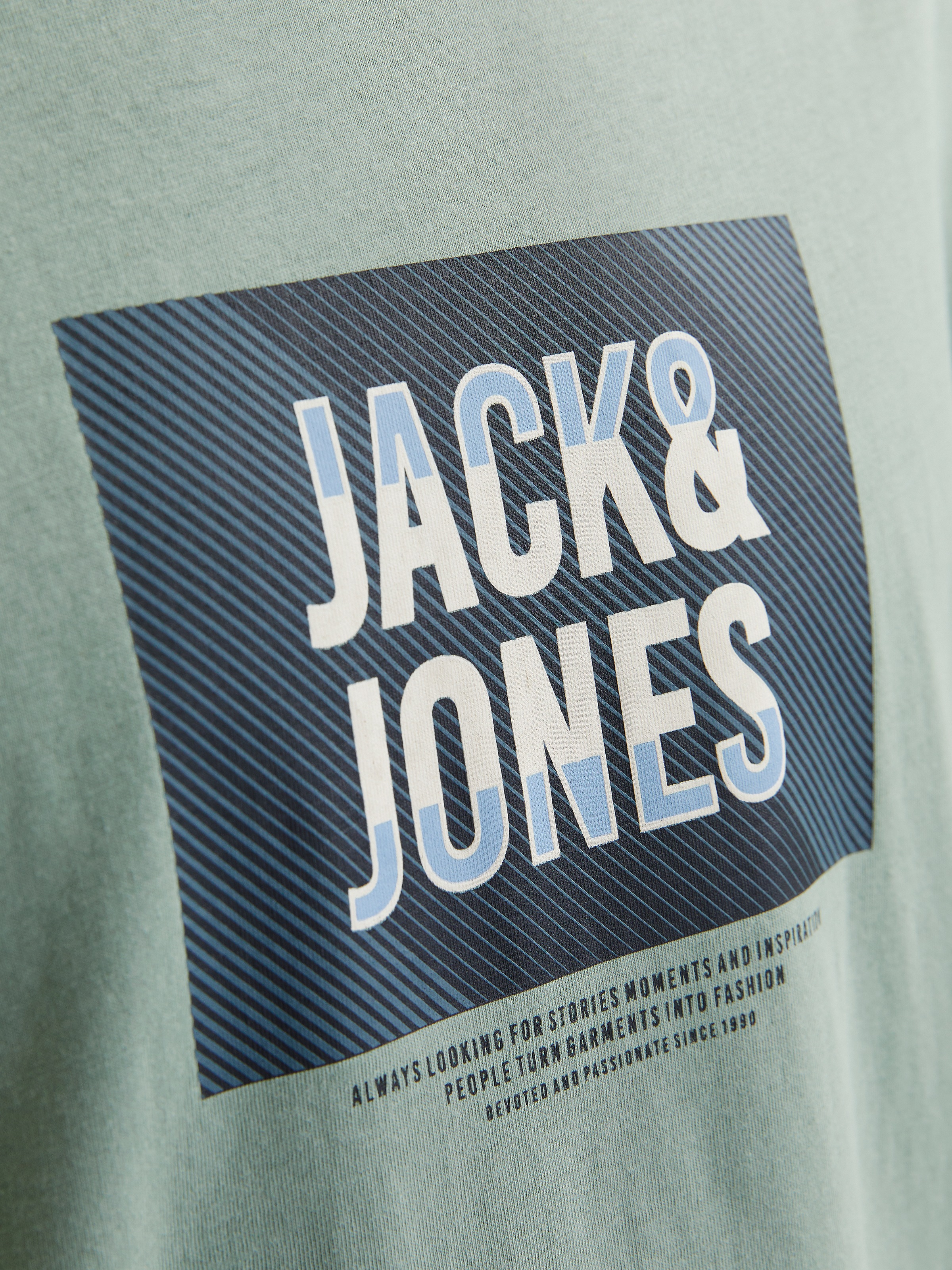 Jack & Jones Print-Shirt »JJHUDSON – Print-Shirt mit Rundhals und Loose Fit«, bedruckt, modisch, loose fit, Jersey