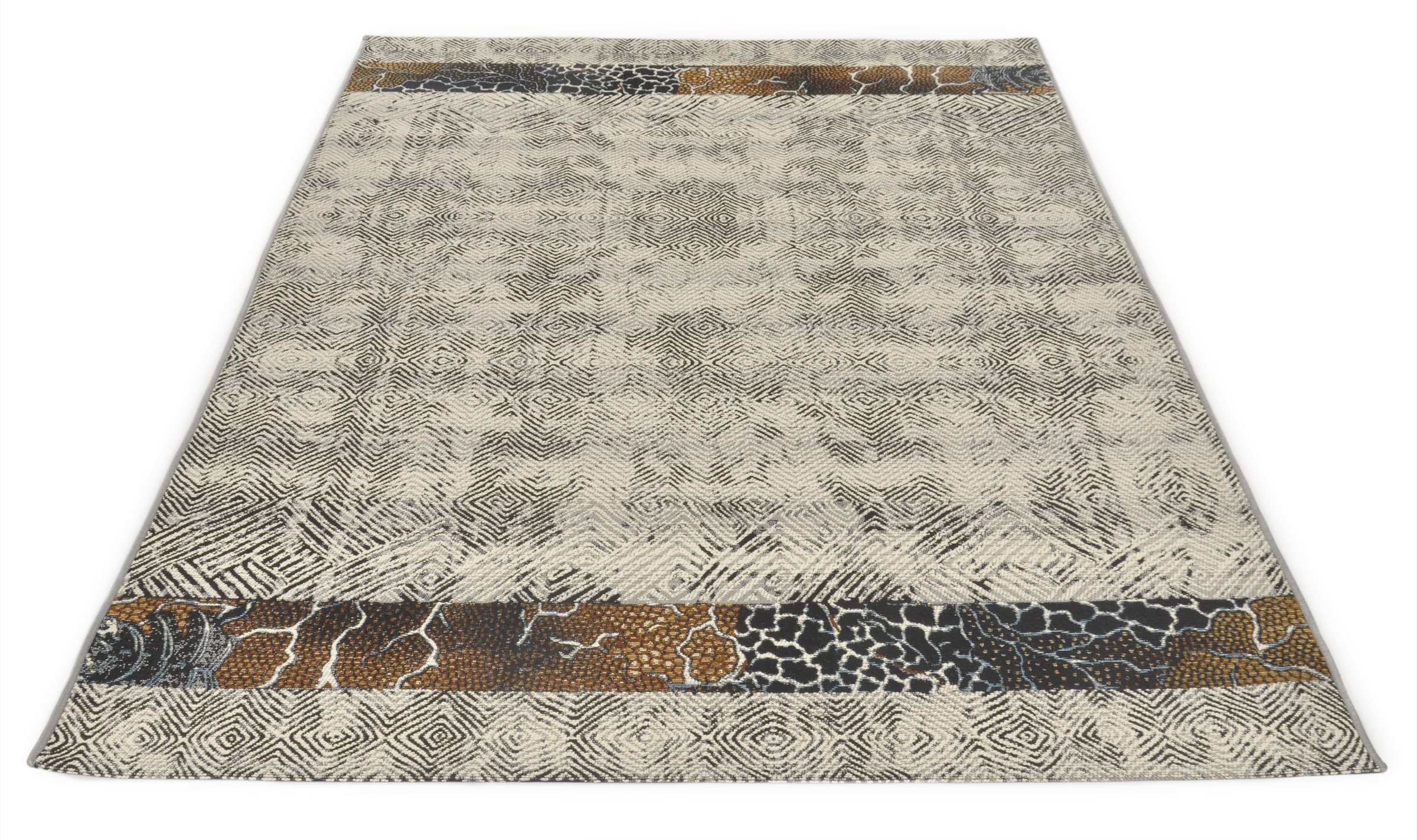 Gino Falcone Tapis »Outdoor-Africa 43« Rectangulaire 5 mm Höhe tissu plat, adapté intérieur et extérieur, salon
