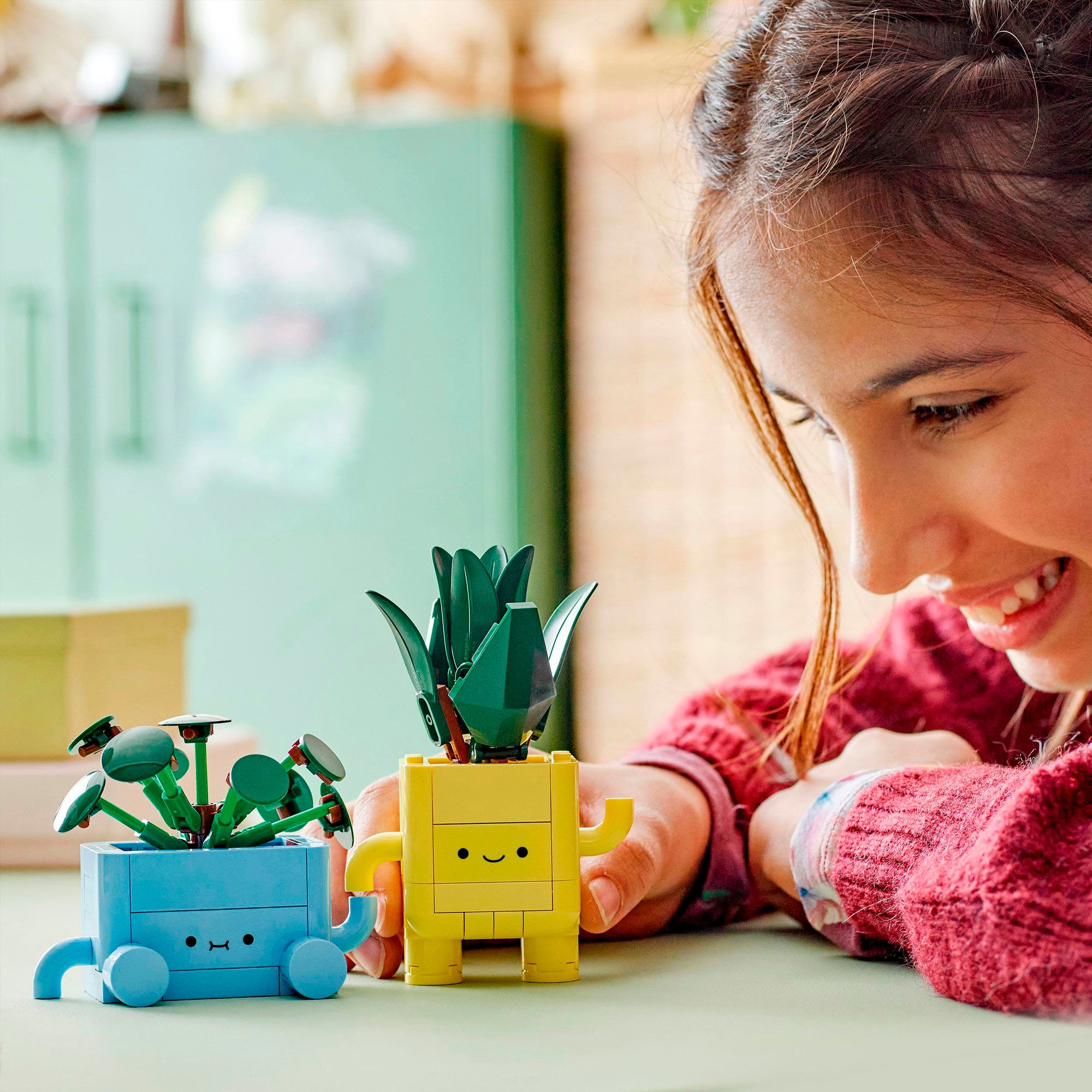 LEGO® Konstruktionsspielsteine »Fröhliche Pflanzen (10349), LEGO Botanicals« Made in Europe