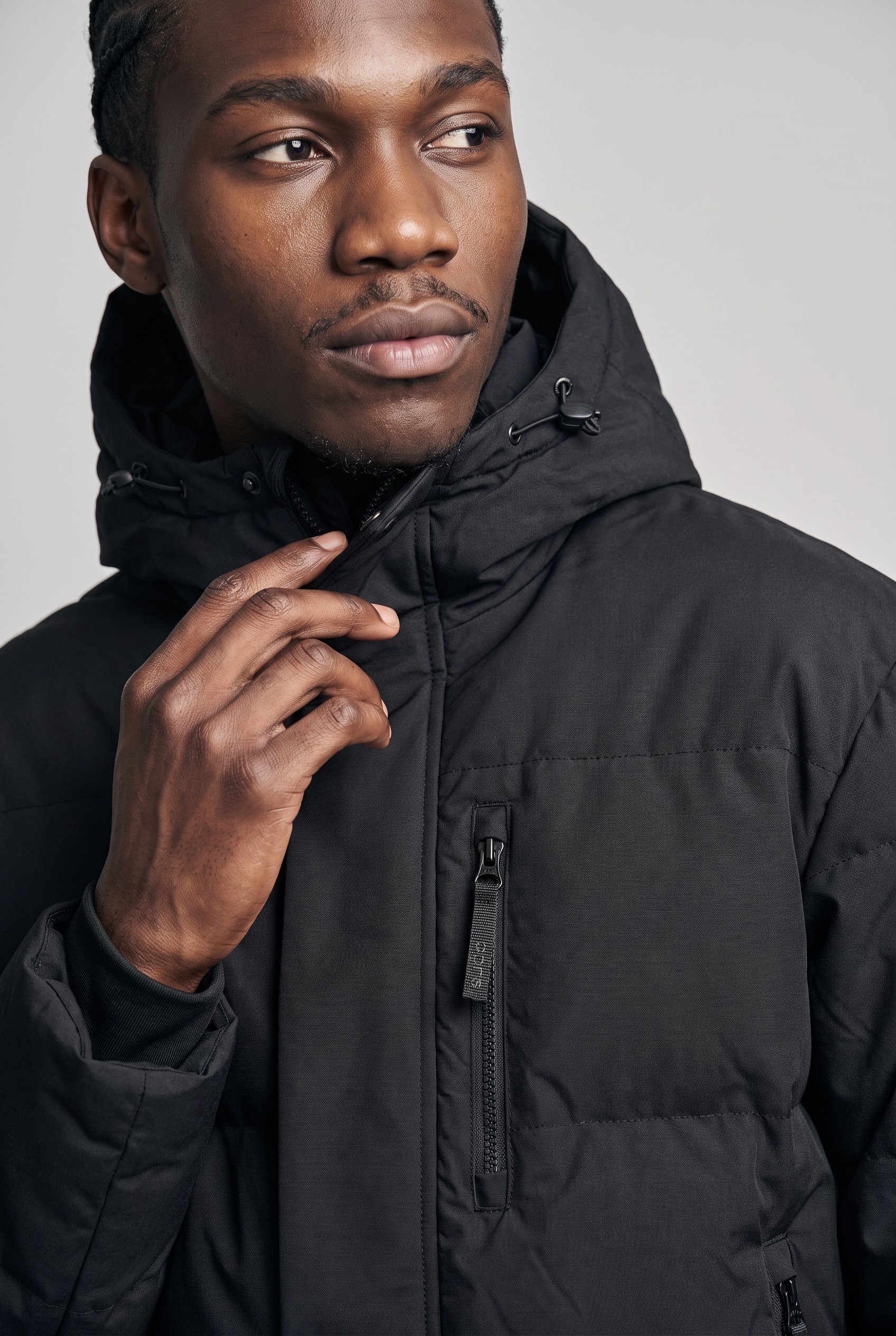 Jack & Jones Veste matelassée »JCOTRACE ALPHA PUFFER JACKET« avec capuche Kunstfaser, regular fit
