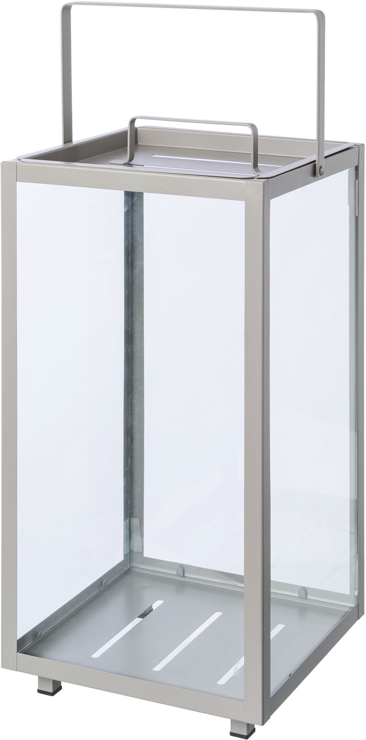 GOODproduct Kerzenlaterne »Anela, Stumpenkerzenhalter« Kerzenhalter aus Metall und Glas