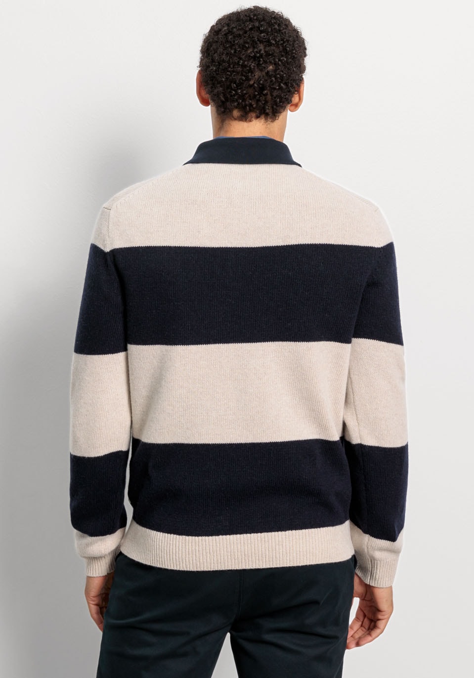 OLYMP Polokragenpullover »OLYMP Strick Casual«