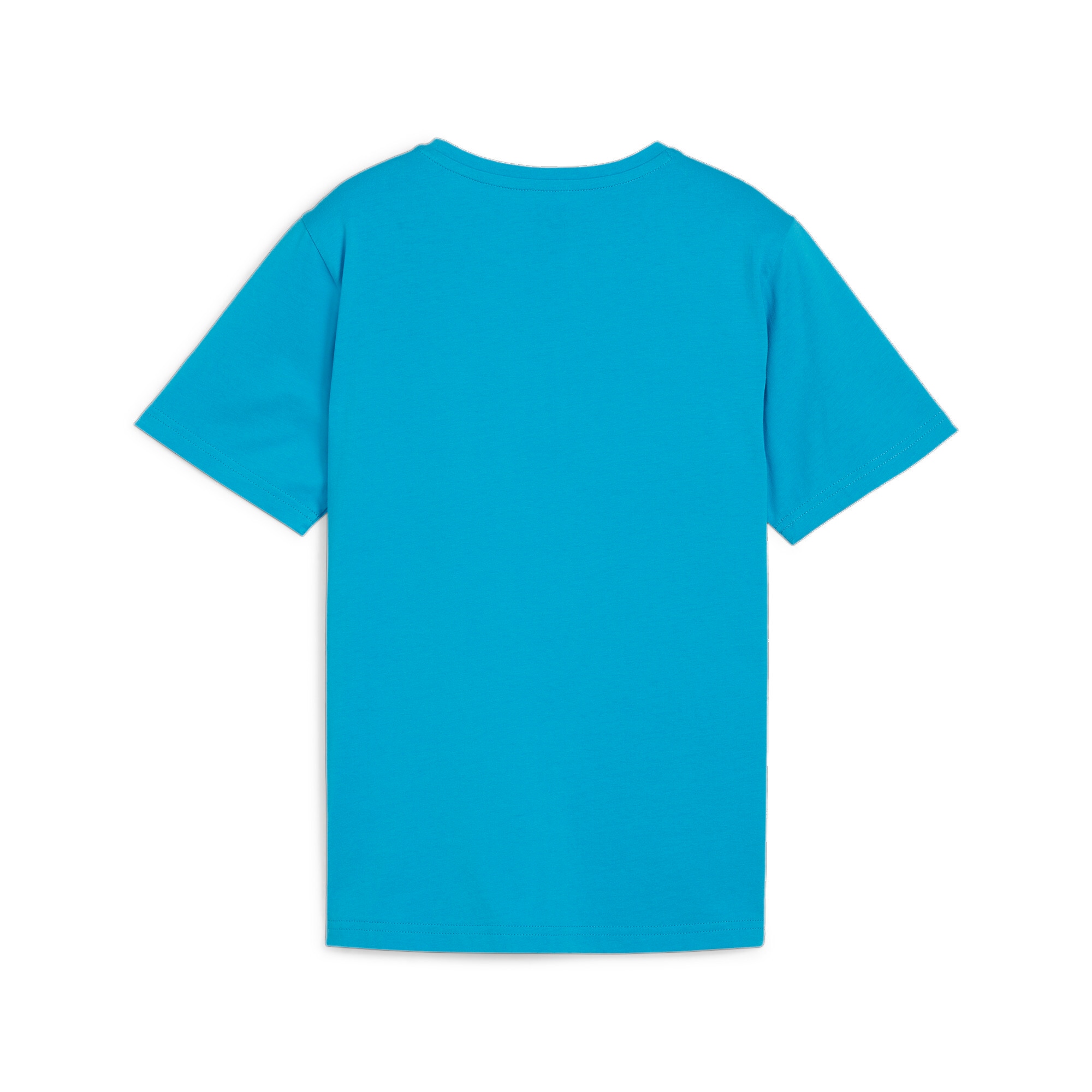 PUMA Maillot de foot »TEAMRISE LOGO JERSEY COTTON JR« pour football, pour jeunes, manches courtes, col rond