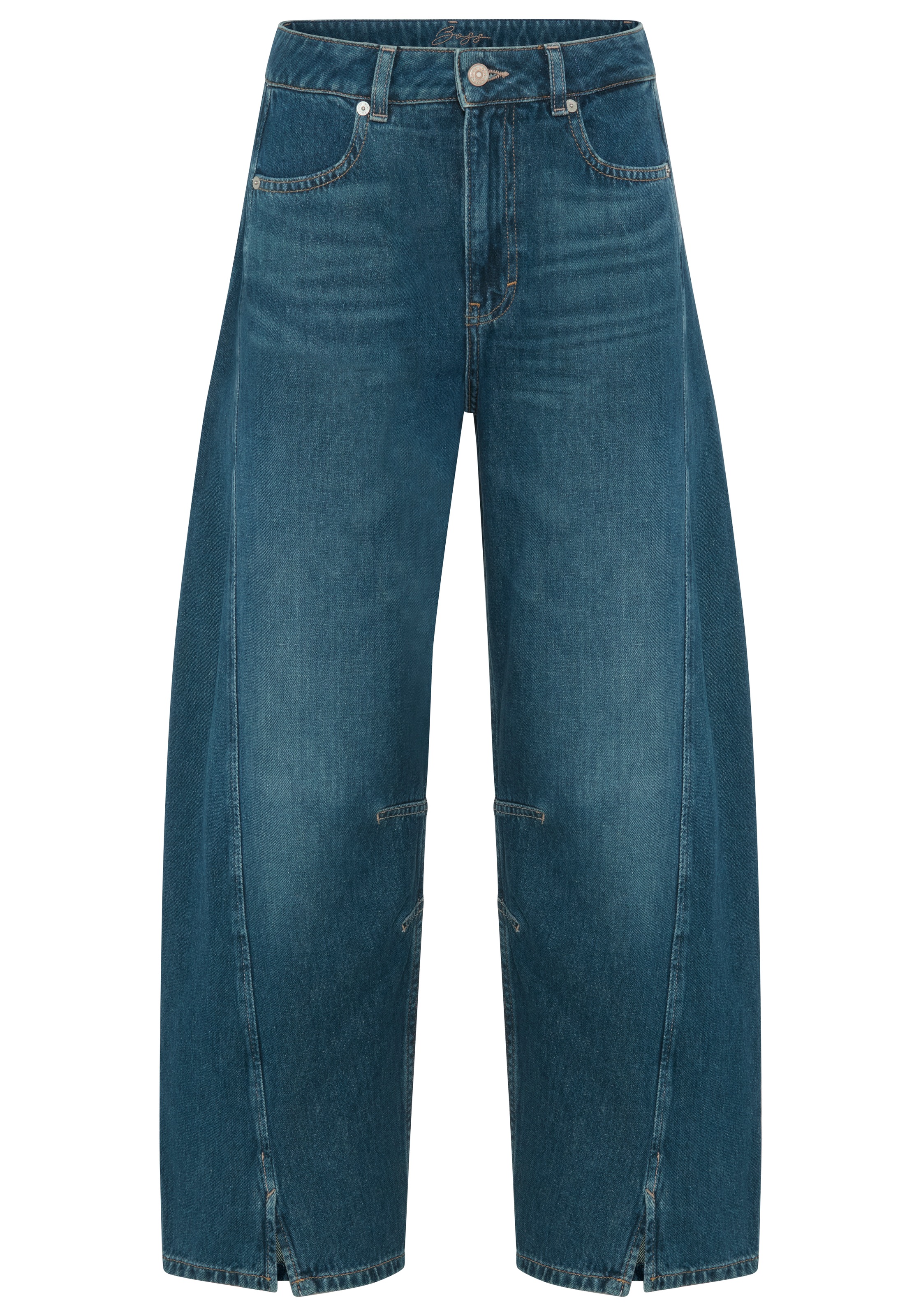 Image of BOSS ORANGE High-waist-Jeans "DIANA HR C Premium Damenmode" im Balloon Fit, Baumwoll-Denim