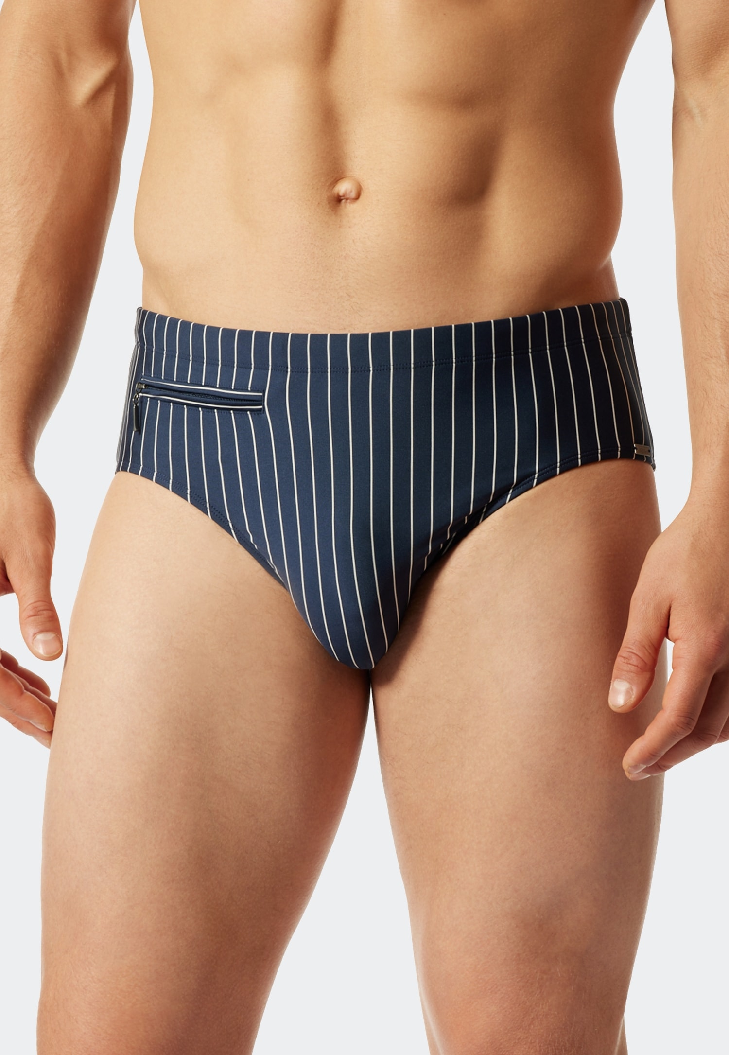 Badeslip »"Nautical Casual"«, mit weissen Streifen