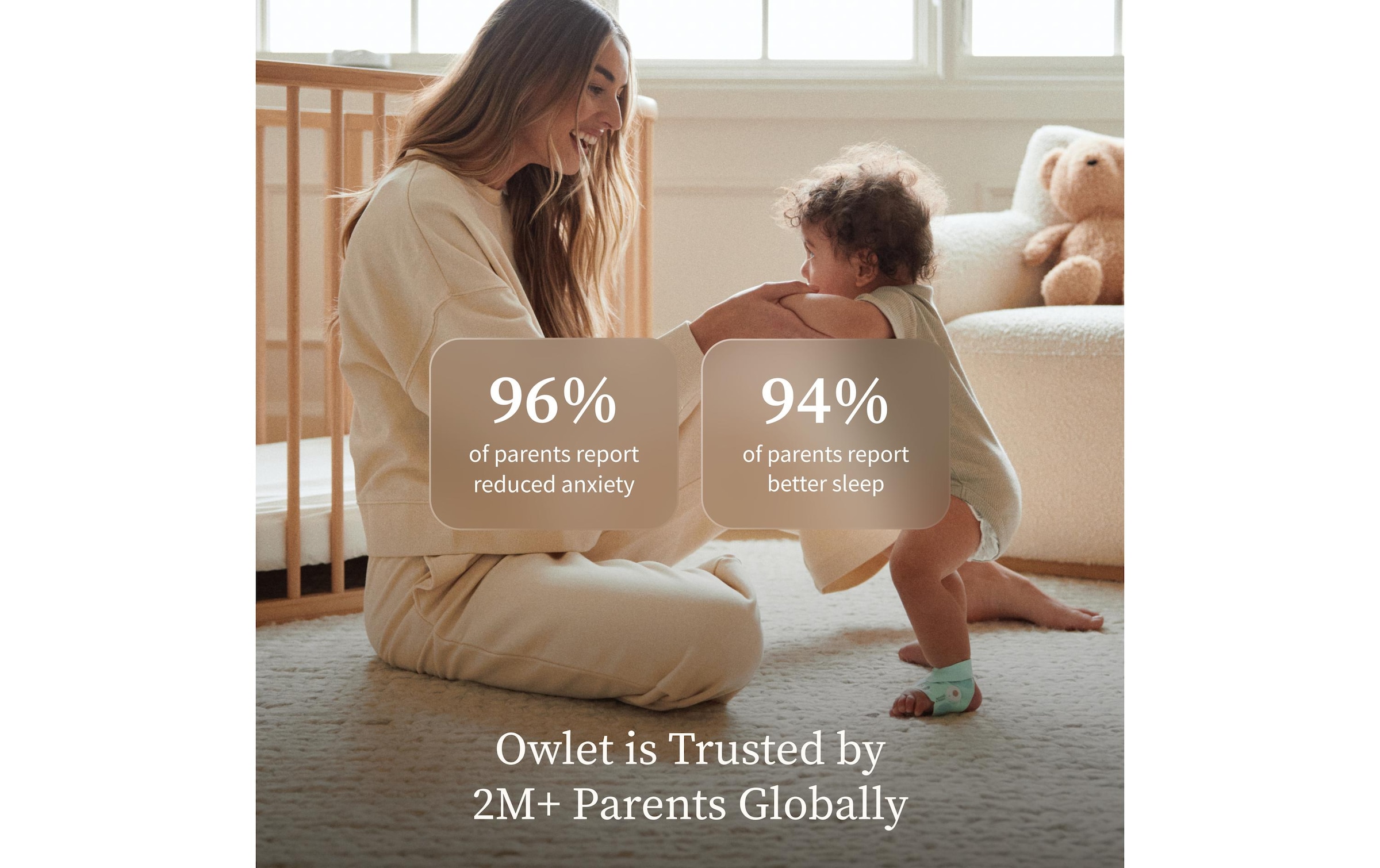   Babyphone vidéo »Owlet Dream Duo 3 Mint«