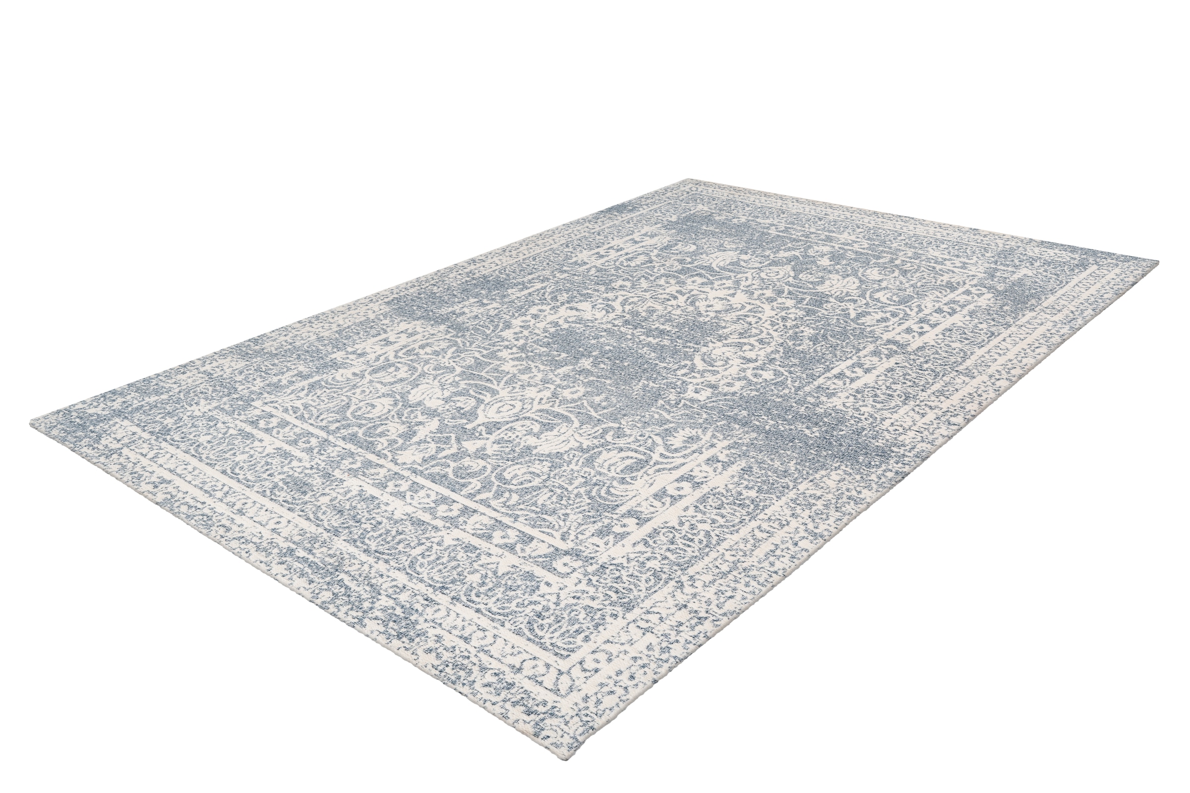 Arte Espina Teppich »Iglesia 400«, rechteckig, 10 mm Höhe, Jacquard-Teppich,dezente Farbwahl, robuste Material, Rücken aus Canvas