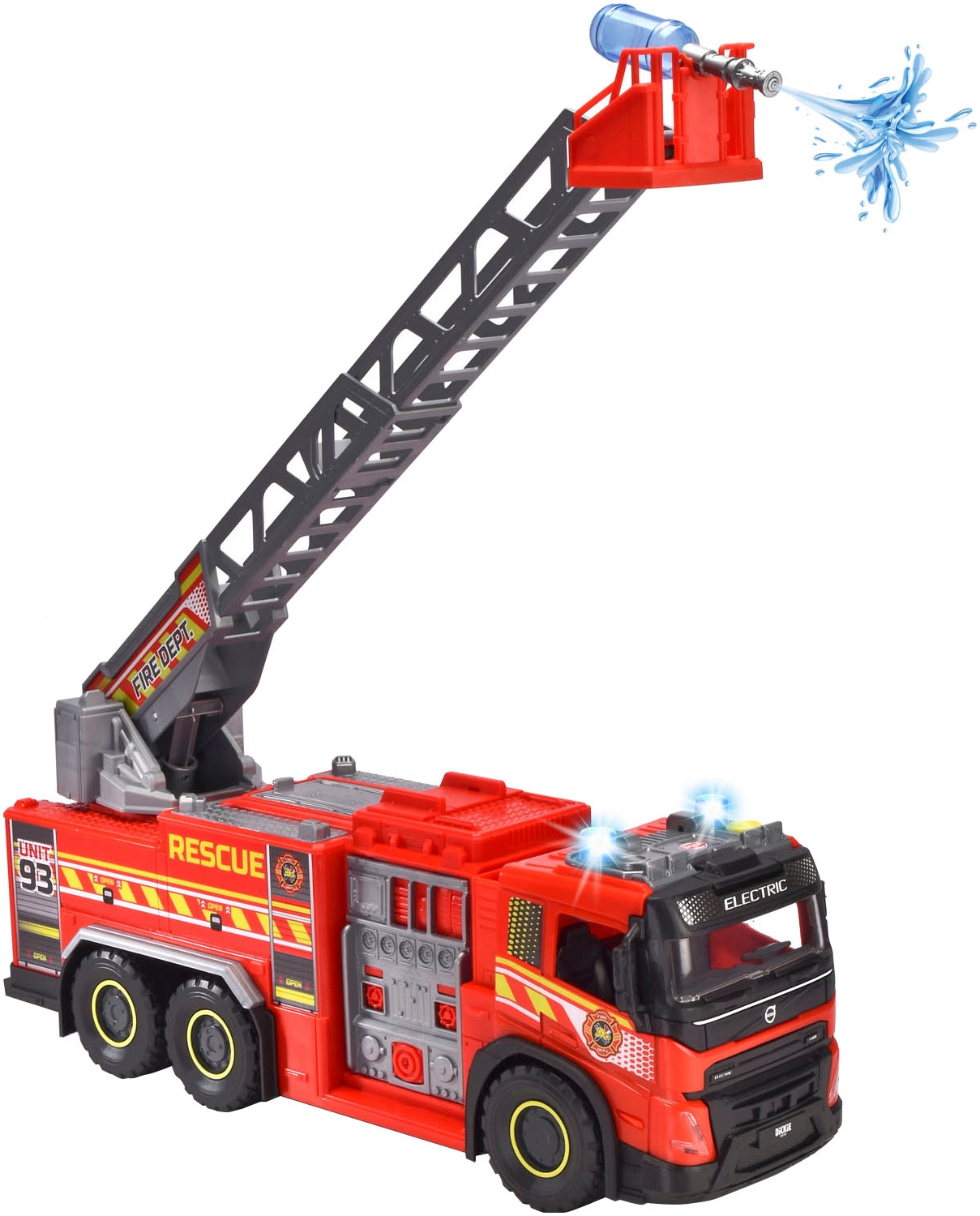 Dickie Toys Jouet pompier »Giant Fire Truck« mit Licht und Sound