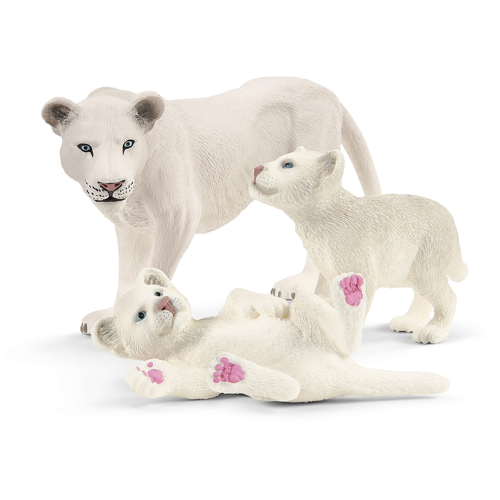 Schleich® Spielfigur »WILD LIFE, Löwenmutter mit Babys (42505)«