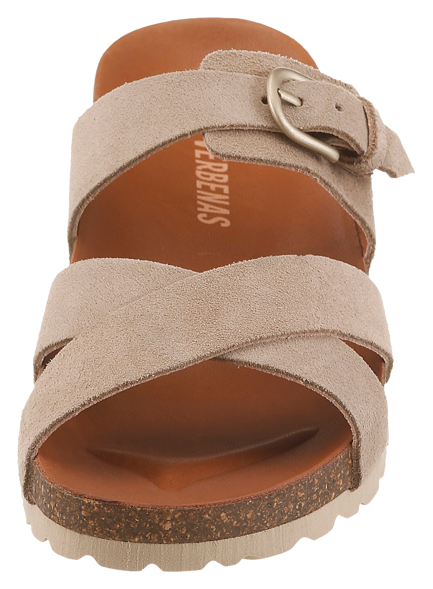 VERBENAS Pantolette »RUBI SERRAJE«  Chaussure d’été, chausson, chaussure de vacances avec boucle réglable