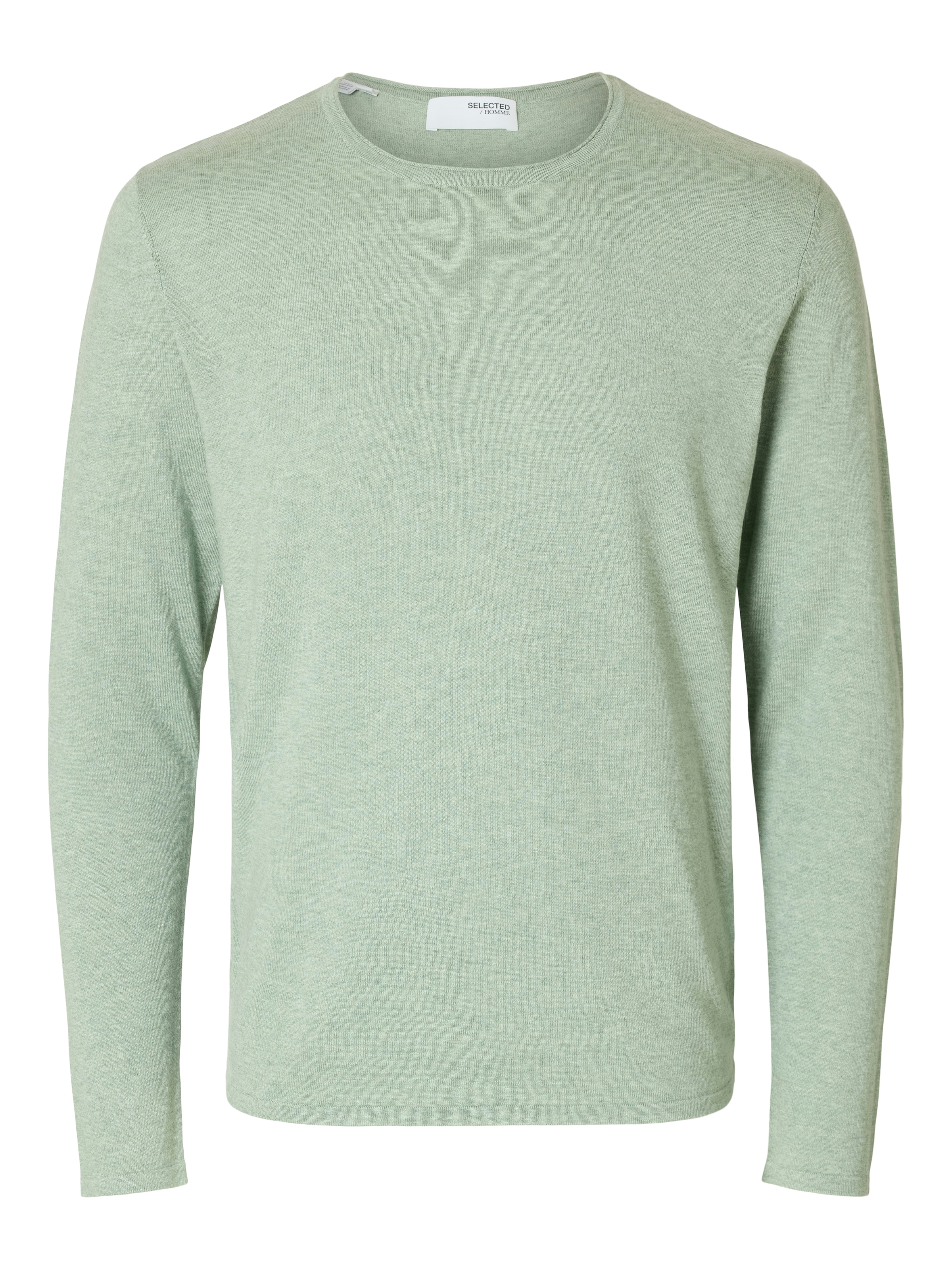 SELECTED HOMME Rundhalspullover »SLHROME LS KNIT CREW NECK NOOS«