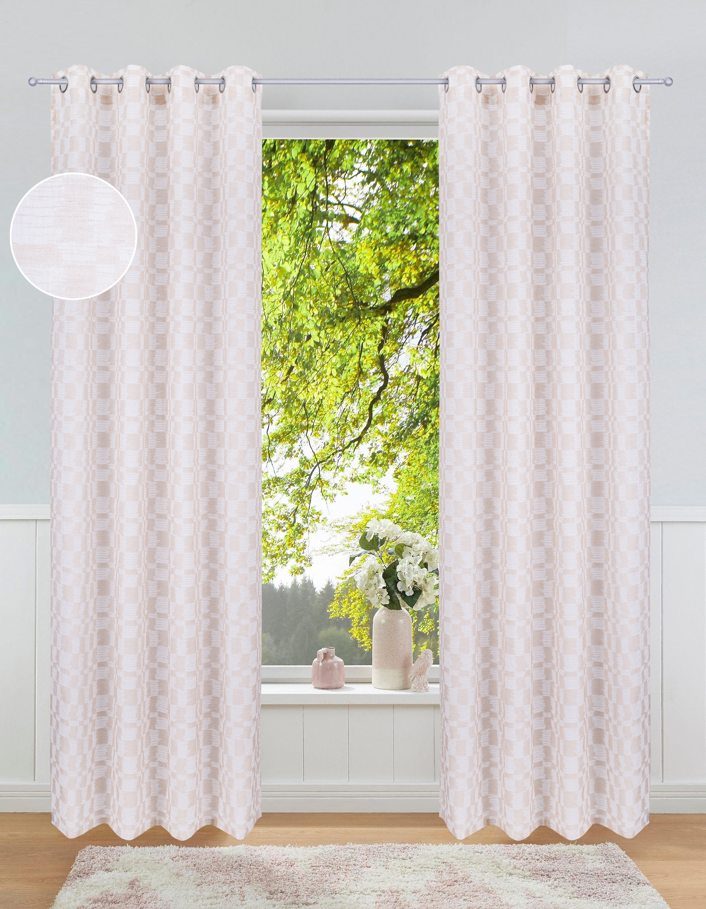Image of GOODproduct Gardine "Amani" Ösen 1 Stk. tlg.